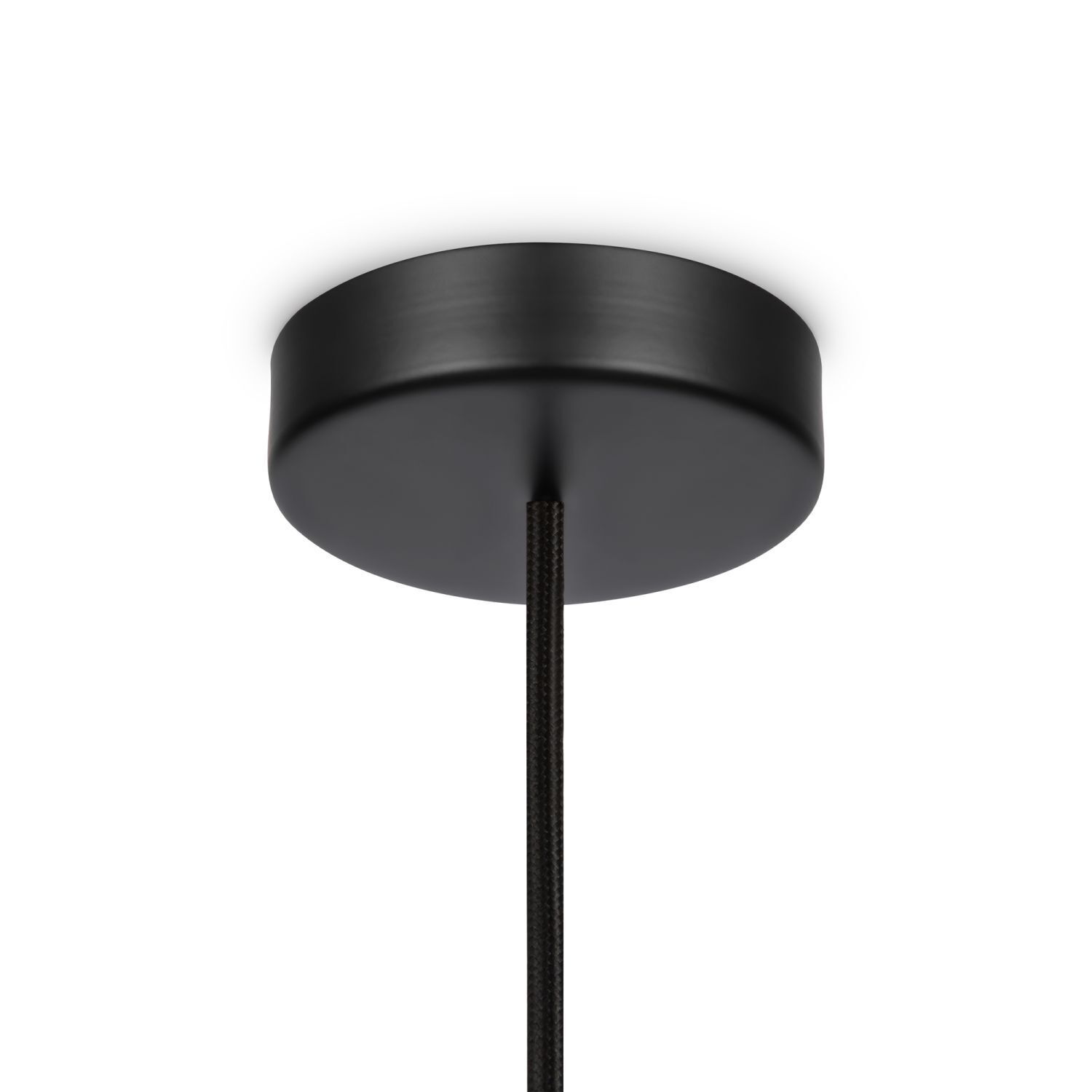 Suspension métal verre rond D : 8 cm H : max. 232 cm Lampe, Deckenleuchte