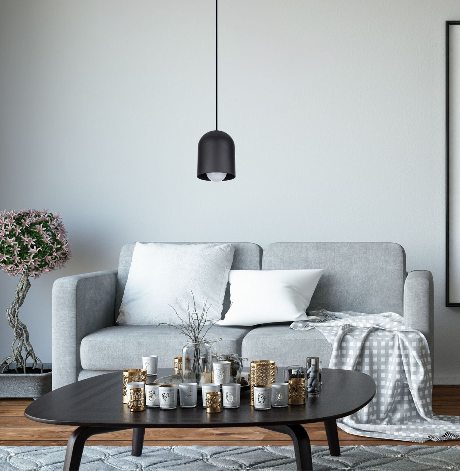 Dekoration für Zuhause, Lampe, Tabelle, Couch, Wohnzimmer