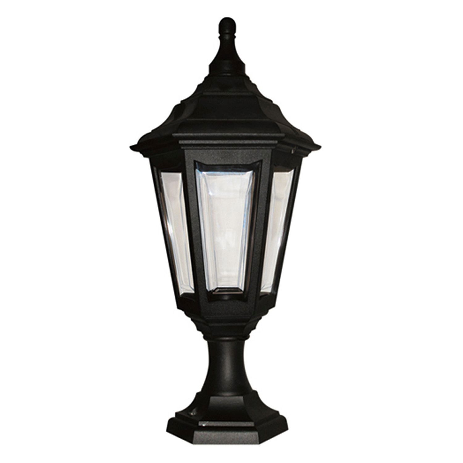 Lampe de socle résistante aux intempéries CRAWLEY Noir H:51cm