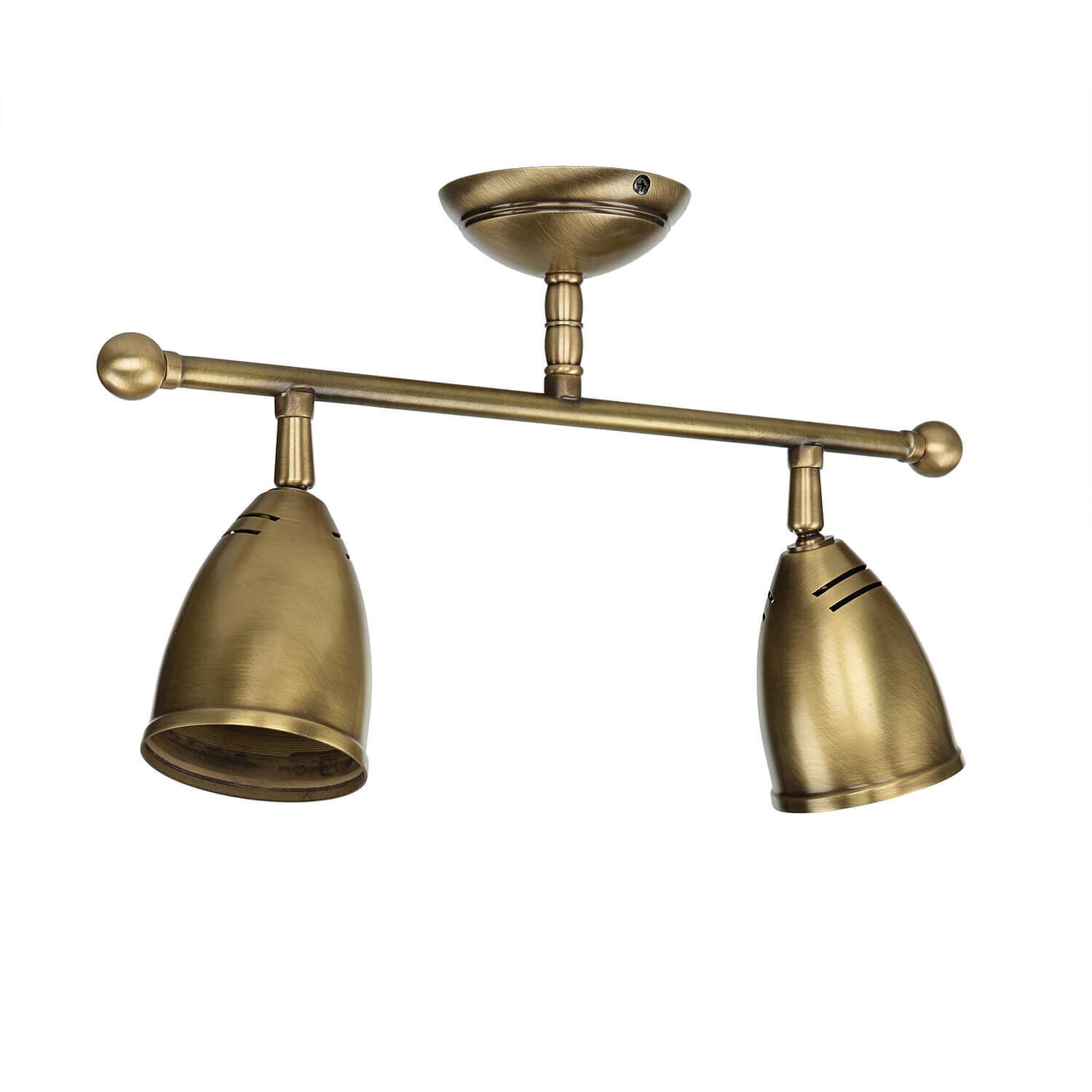 Plafonnier orientable Rustique Bronze clair