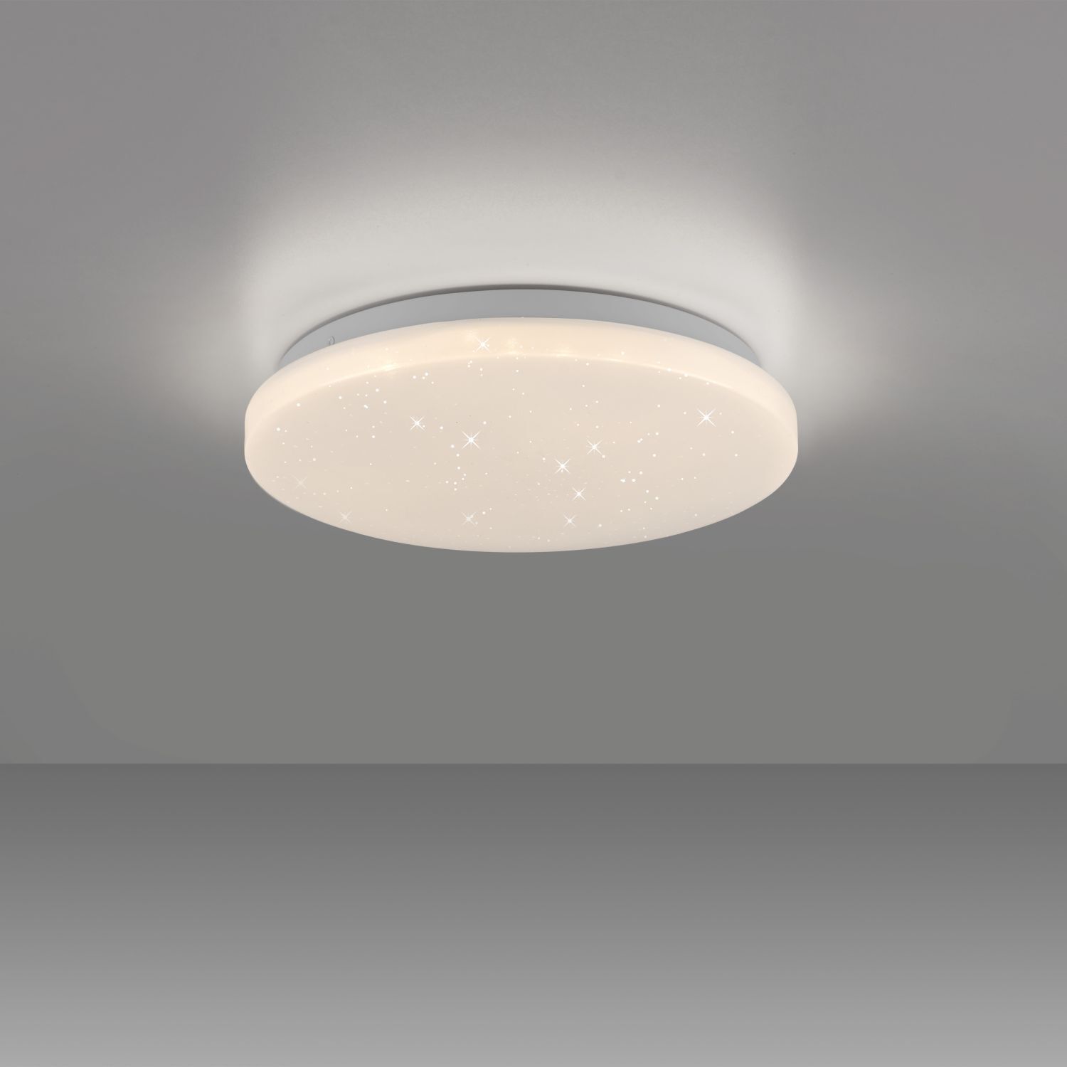 LED Deckenlampe Sternenhimmel Ø22 cm 3000 K gemütlich Deckenleuchte, Leuchte