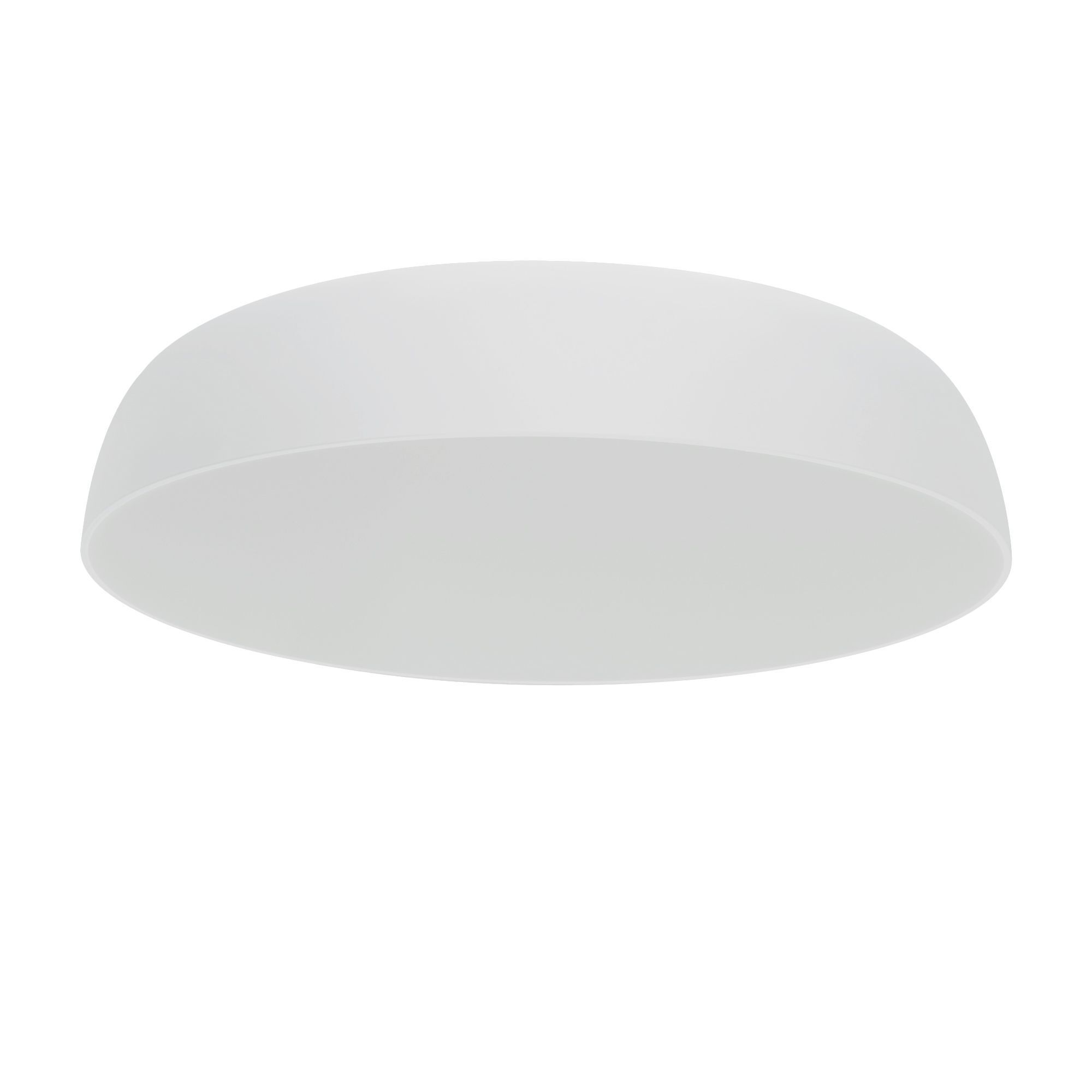 Plafonnier blanc métal E27 10 flammes L:78 cm rond