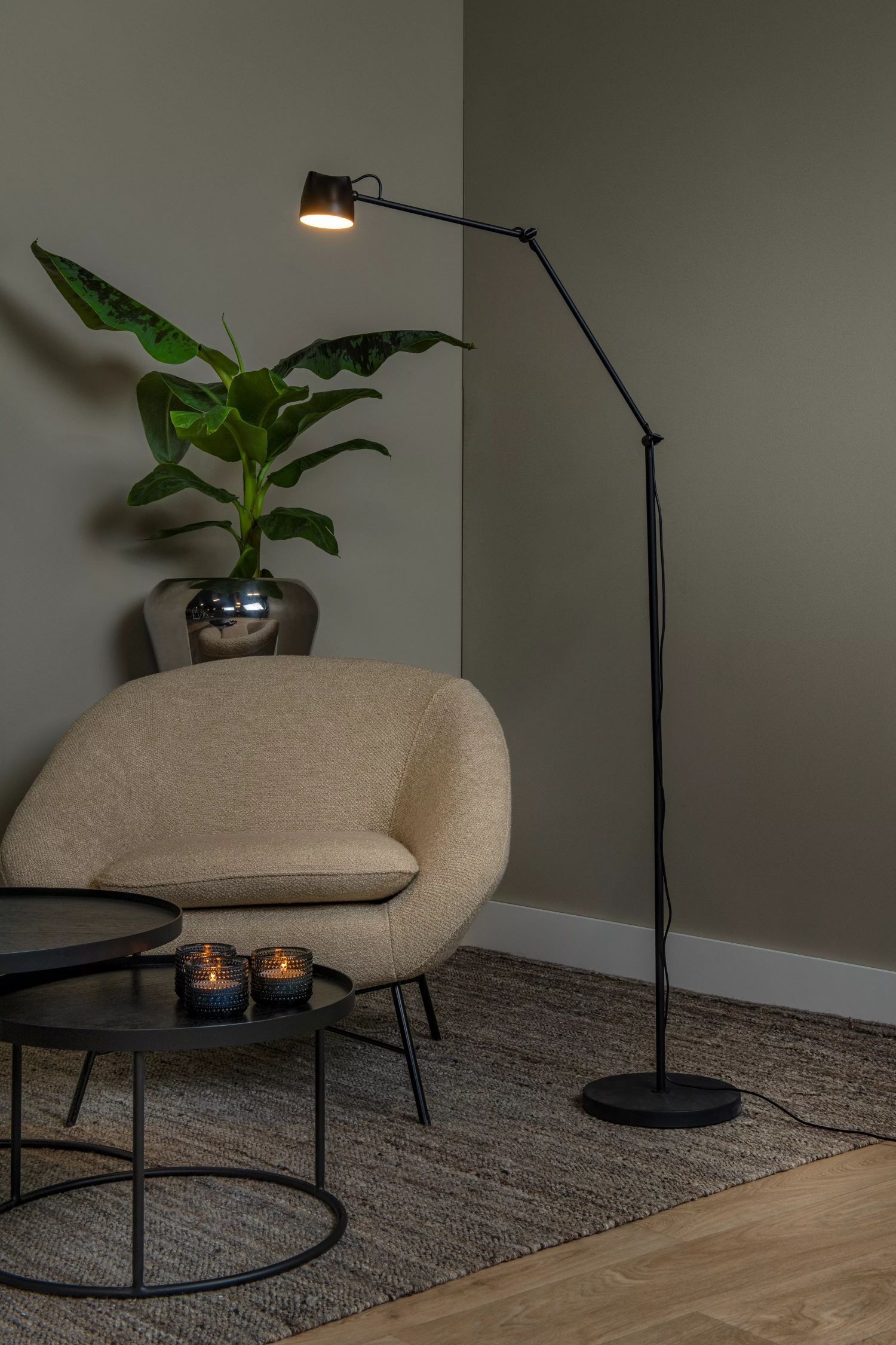 LED Stehlampe Touch Metall Knickgelenke 2700 K dimmbar Lampe, Stehlampe, Pflanze