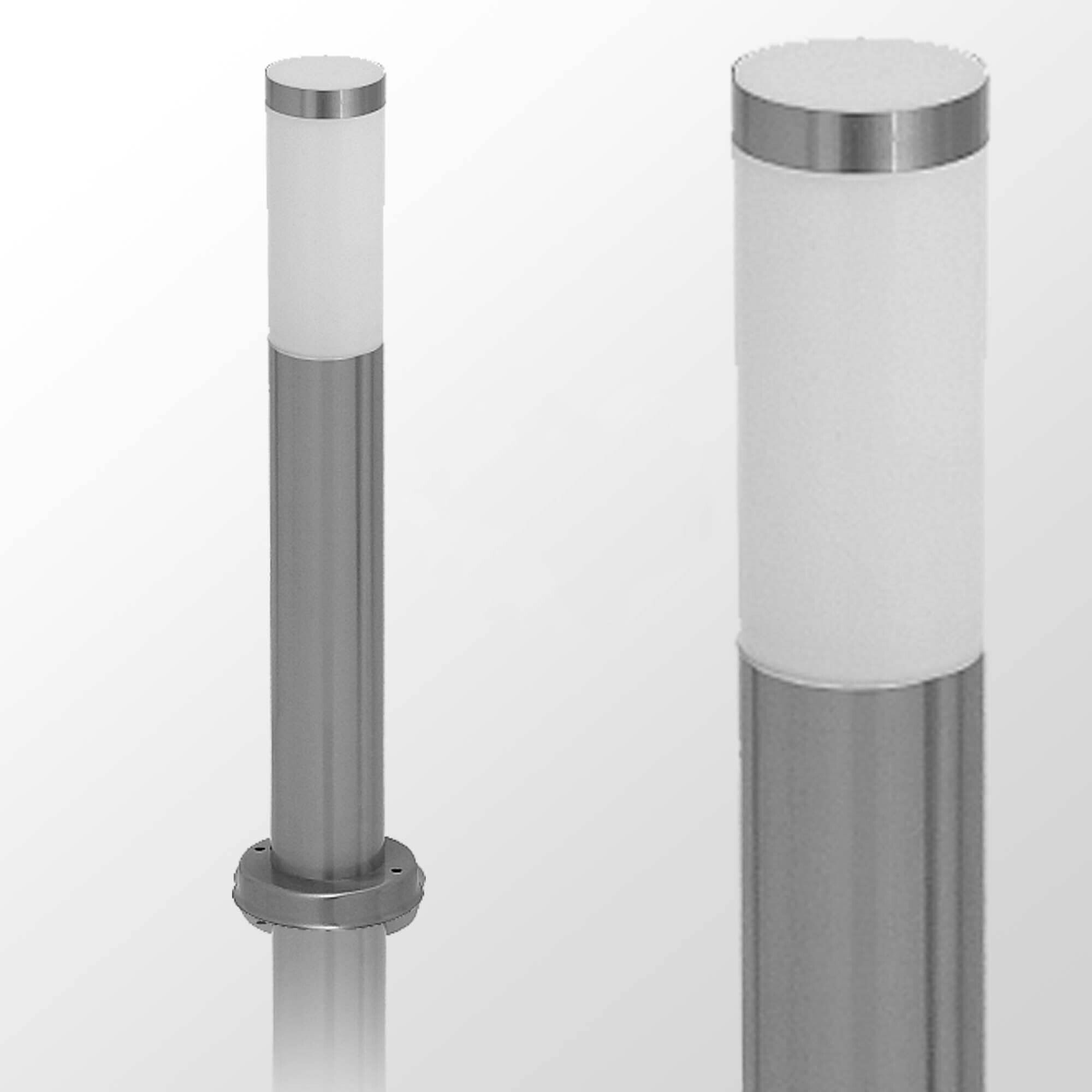 Borne d'éclairage extérieur en acier inoxydable IP44 Jardin Zylinder