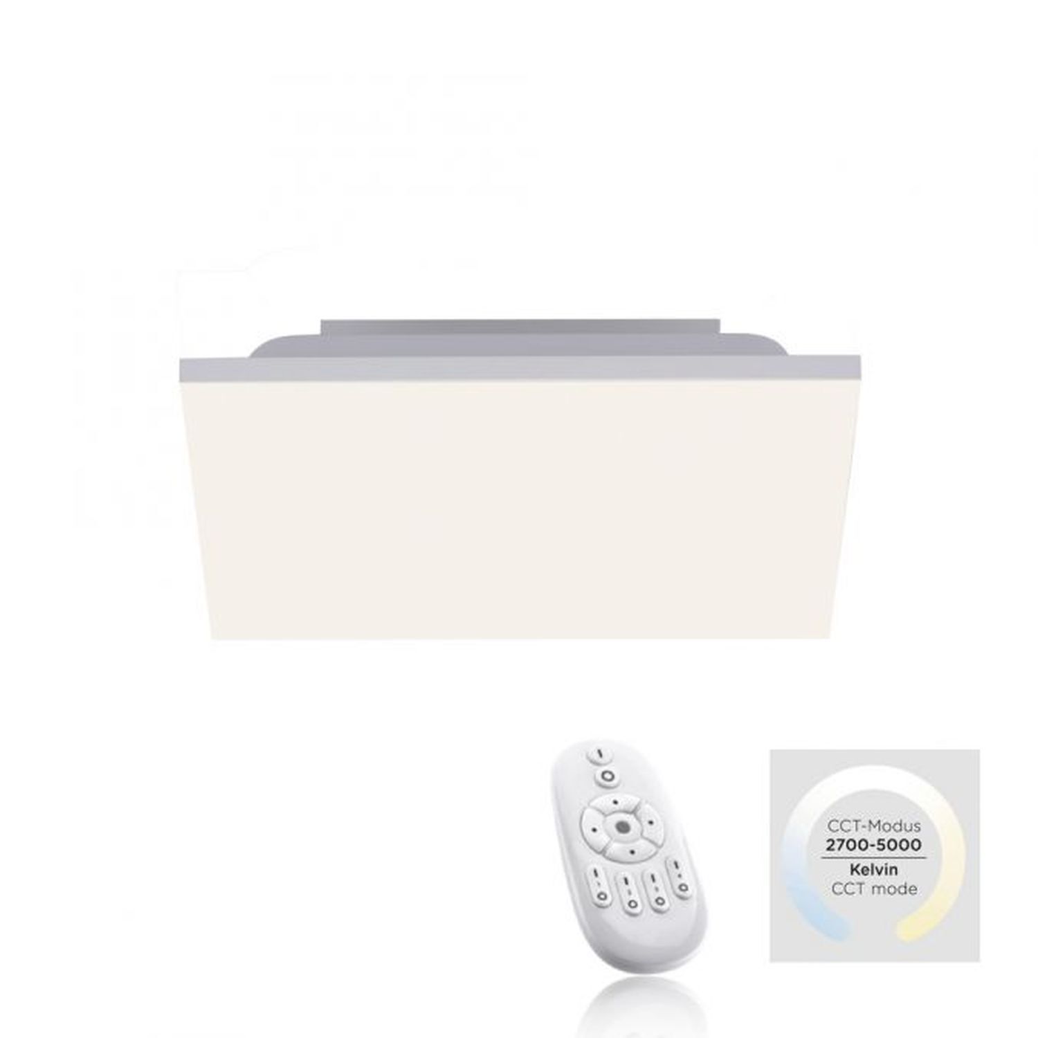 LED Deckenleuchte Weiß Dimmer 20 W Fernbedienung Elektronik, Fernsteuerung