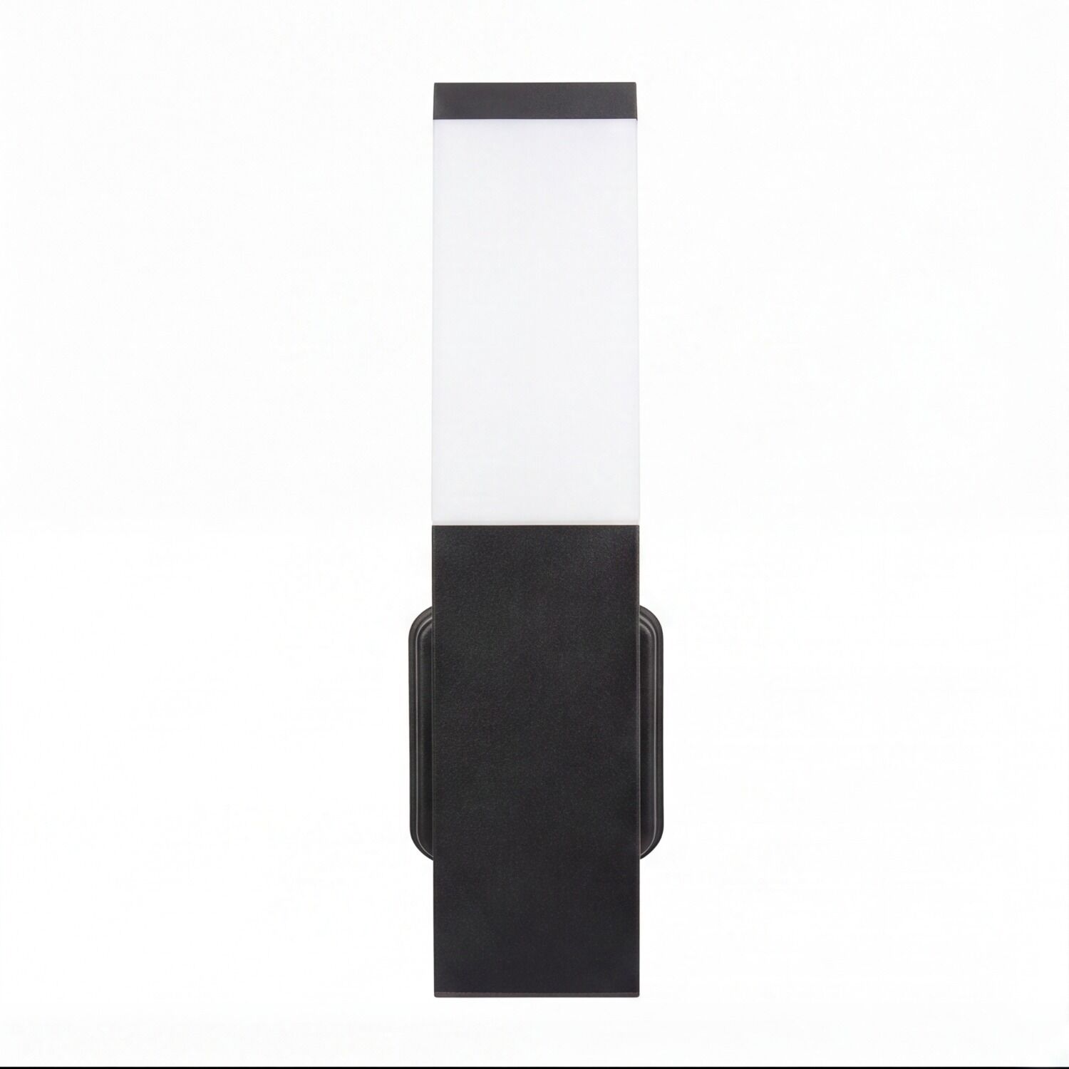 le51404-wandlampe-aussen-modern-e27-ip44-schwarz-weiss-03 Schwarz, Klebe-Licht, Lichtpanel, Metallrahmen, Halterung