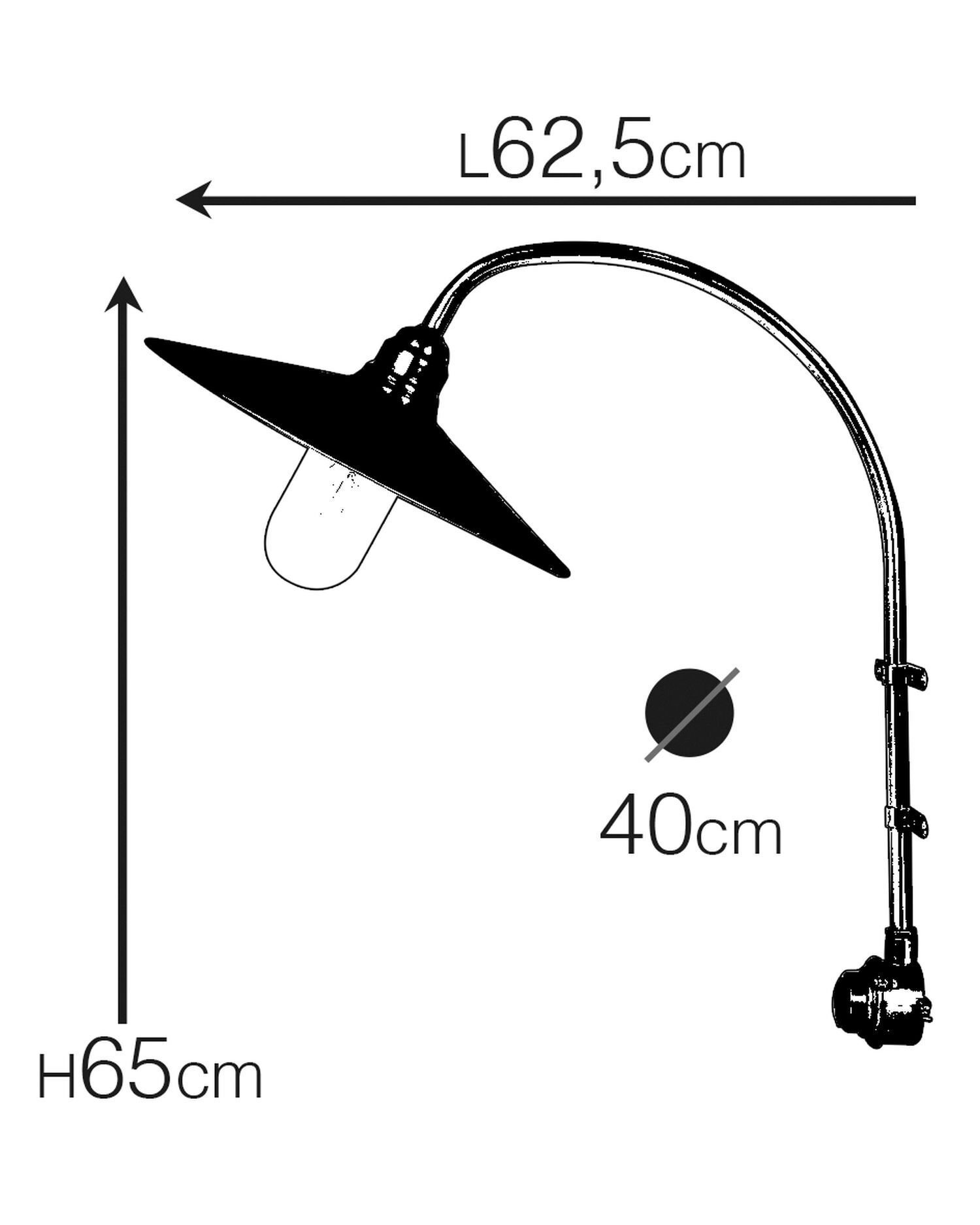 hängelampe, antike schwinge, metall, glaskupfer?, ausladung 40cm