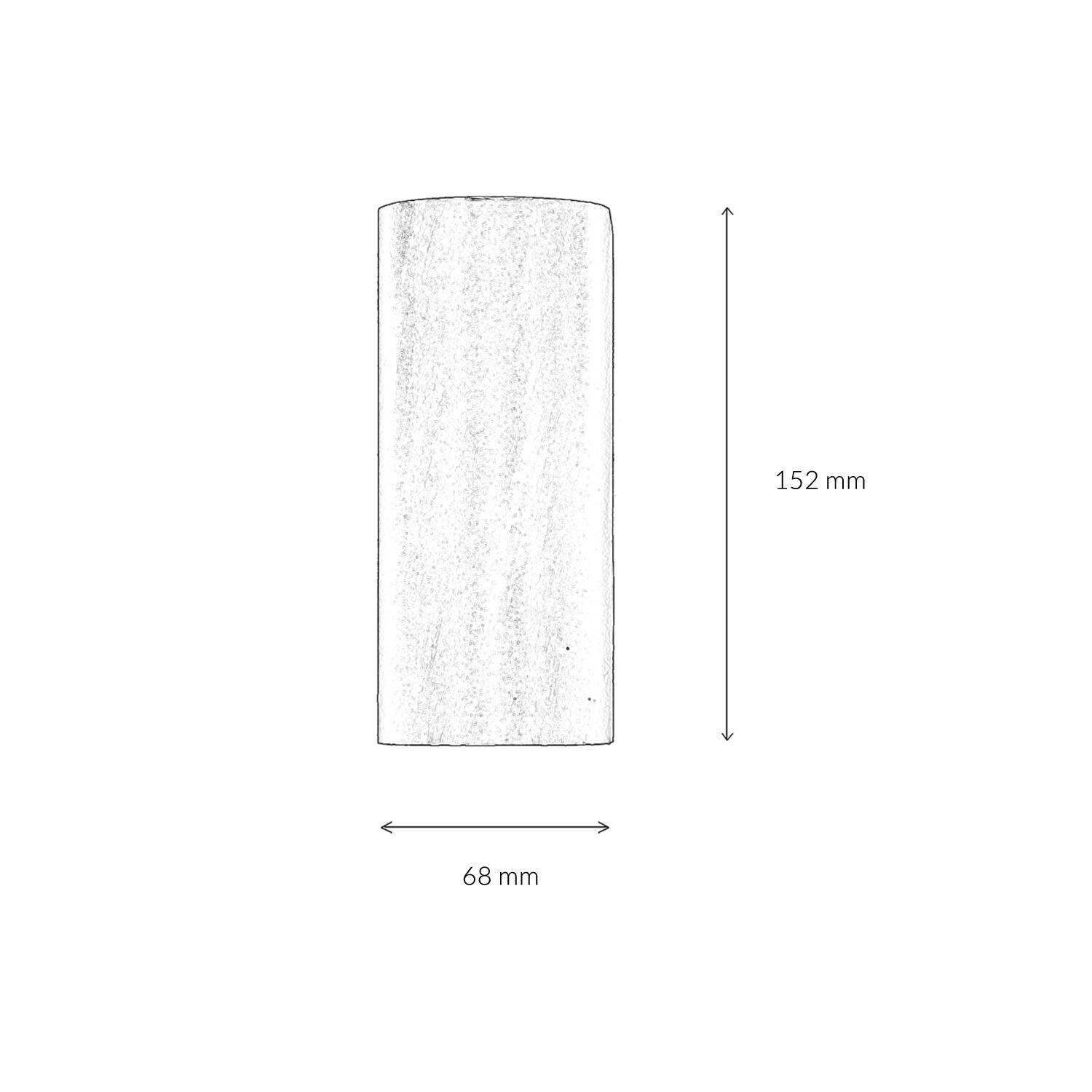 Applique murale d'extérieur AALBORG en cuivre Up Down Seite, Text