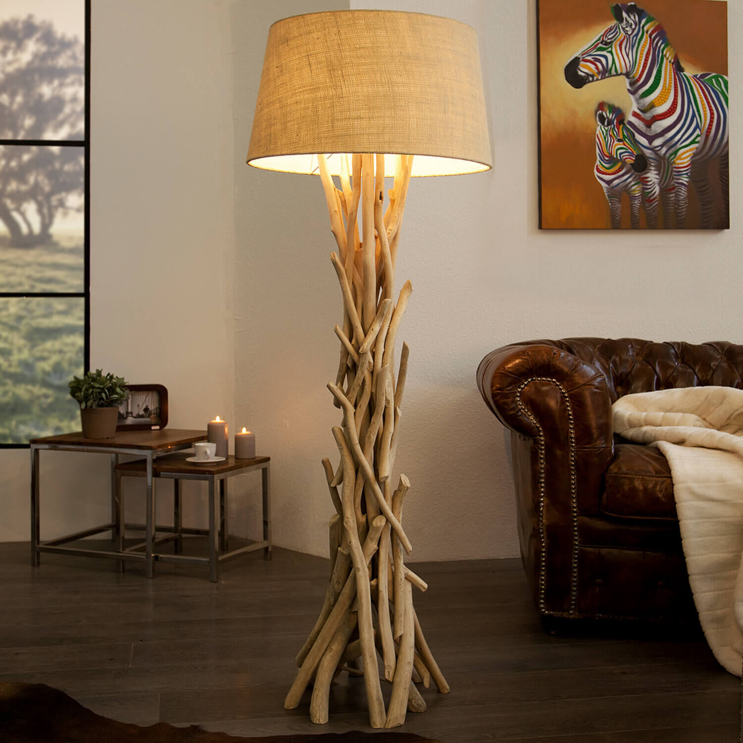 Lampe Esszimmer Wohnraumleuchte Modern 155cm Lampe, Tier, Säugetier, Tierwelt, Zebra