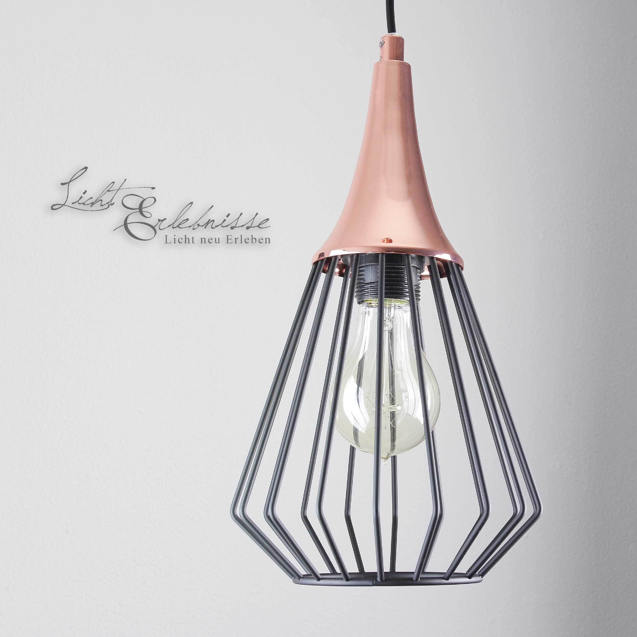 Lampe à suspendre en cuivre Lampe, Kronleuchter