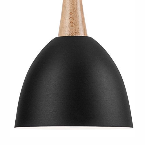 Suspension de salon Noir rond Scandinave