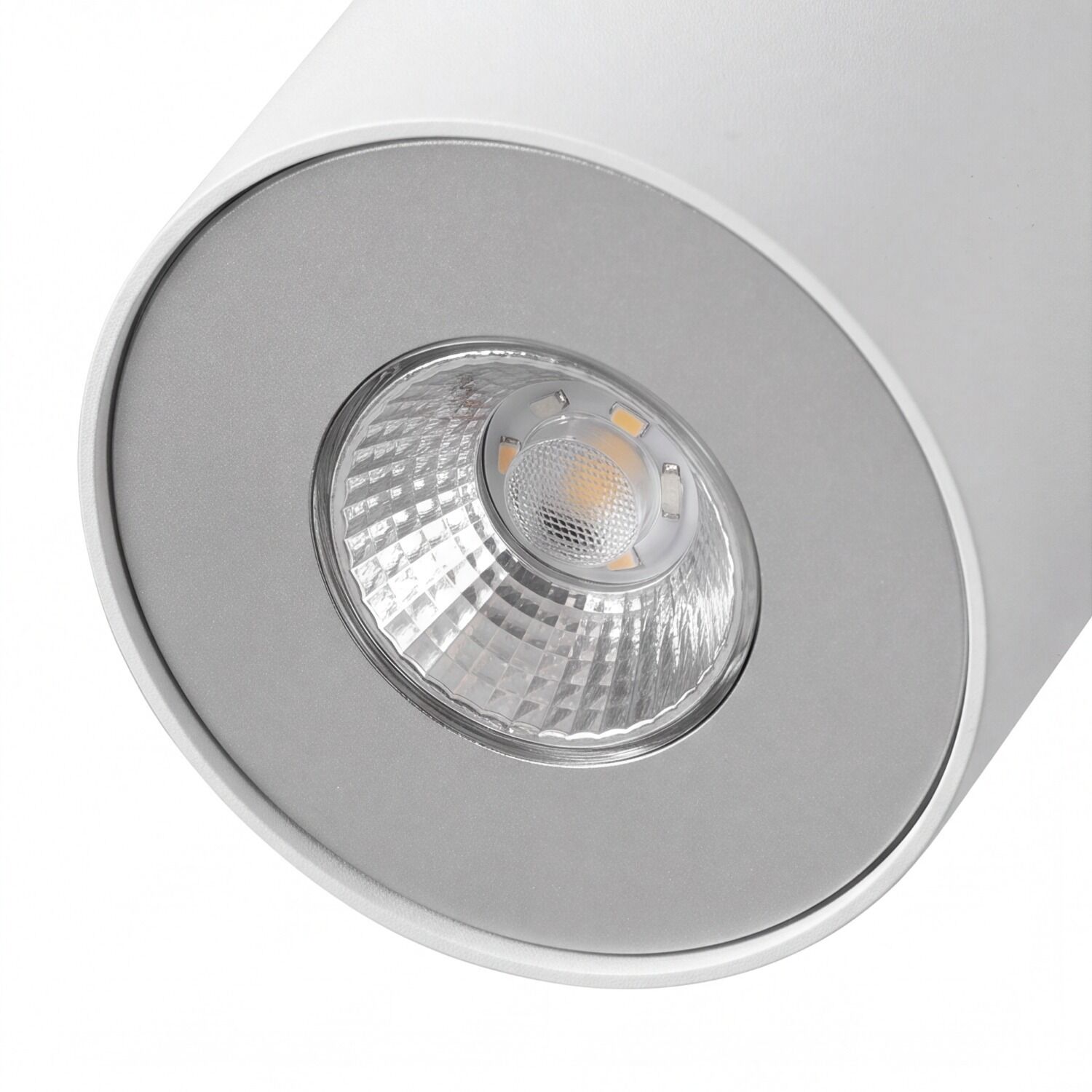 le19730-deckenstrahler-schlafzimmer-wohnzimmer-flur-esszimmer-innen-metall-modern-gu10-ip20-weiss-03 LED-Lampe, Spots-LED, Rundkopflampe, Energieeffizienz, Gehäuse-Finish