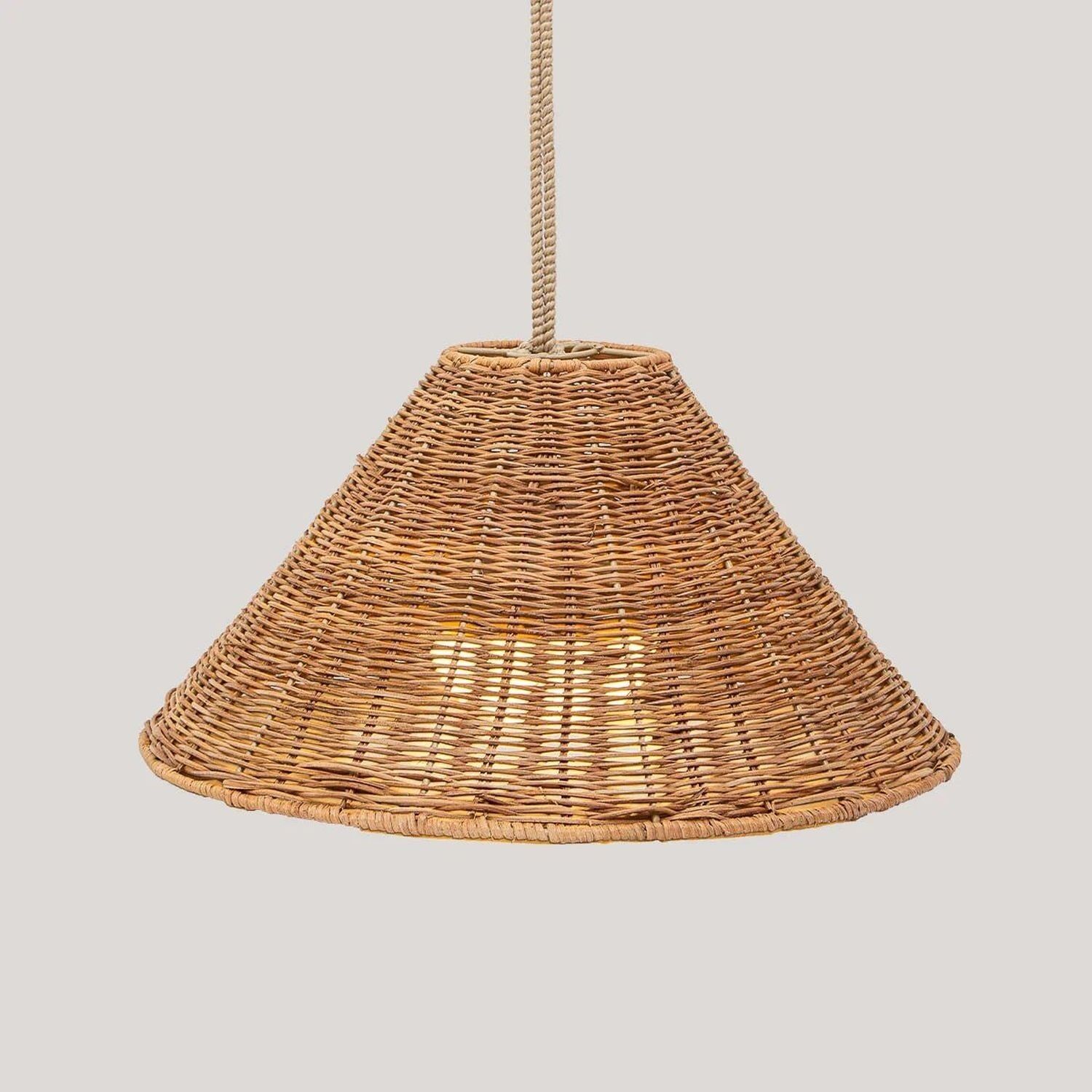 hängende leuchte, gewebter lampenschirm, rattan lampe, pendelleuchte, natürliche faser
