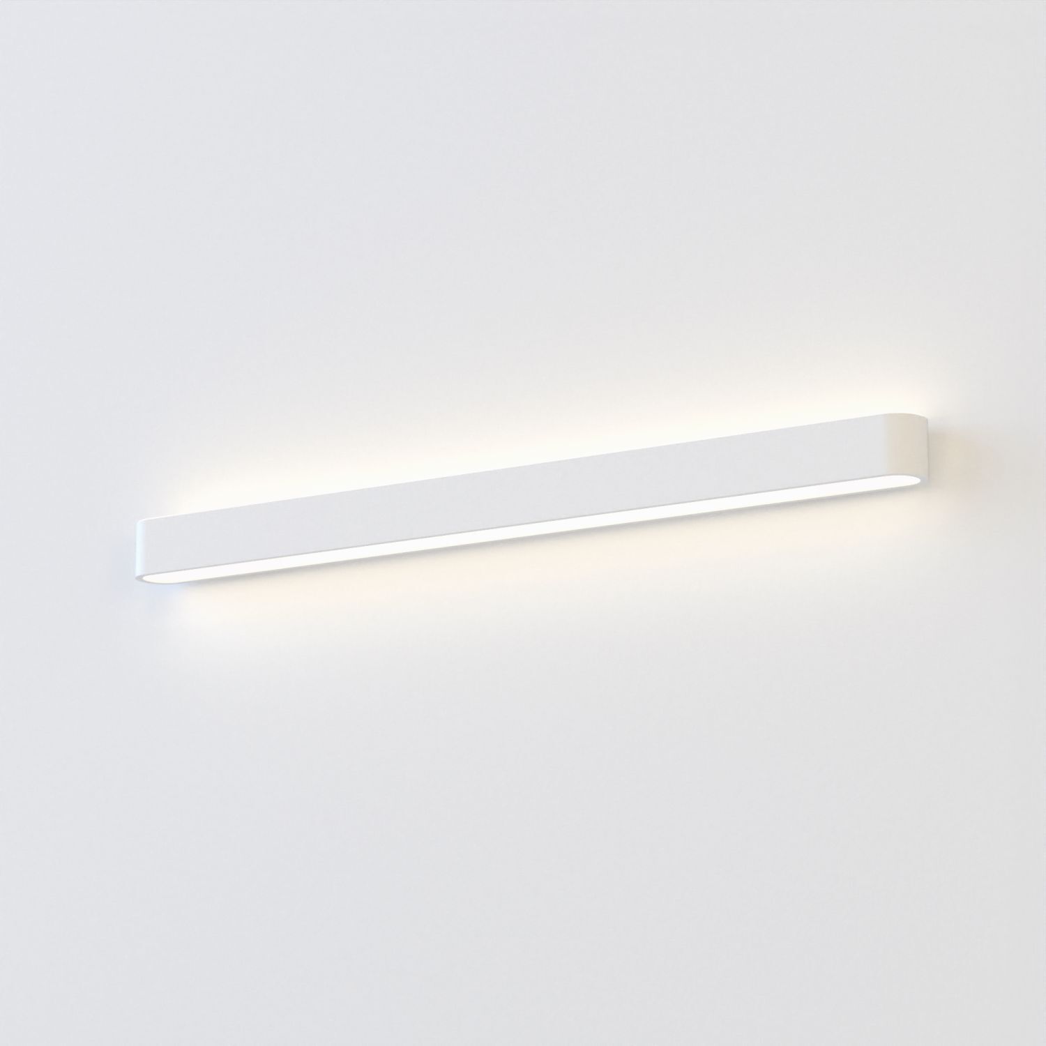 Applique murale blanche Up Down T8 LED 3000 K 2300 lm métal 93,5 cm