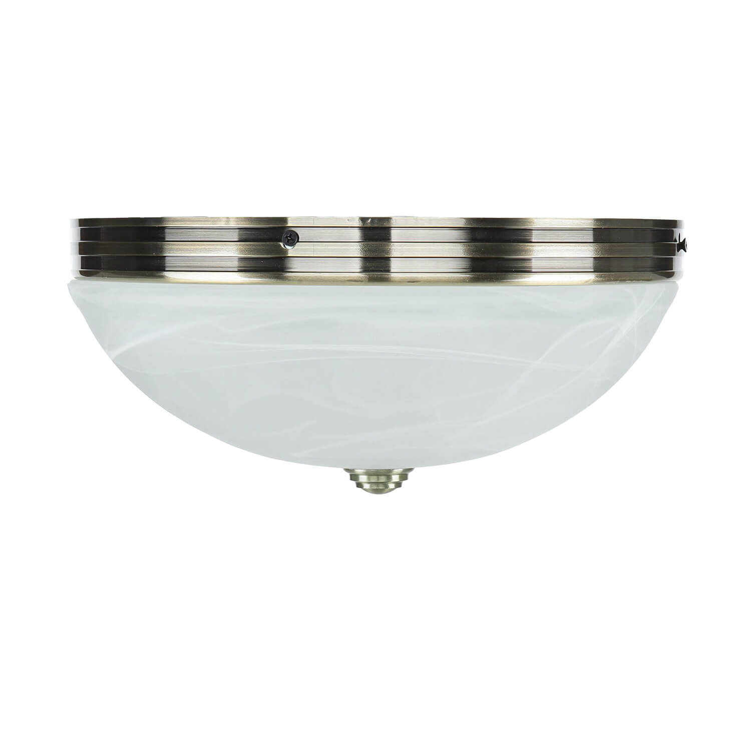 Jugendstil Deckenlampe Glas 2xE27 Ø31cm ORCHIDEA Leuchte, Deckenleuchte