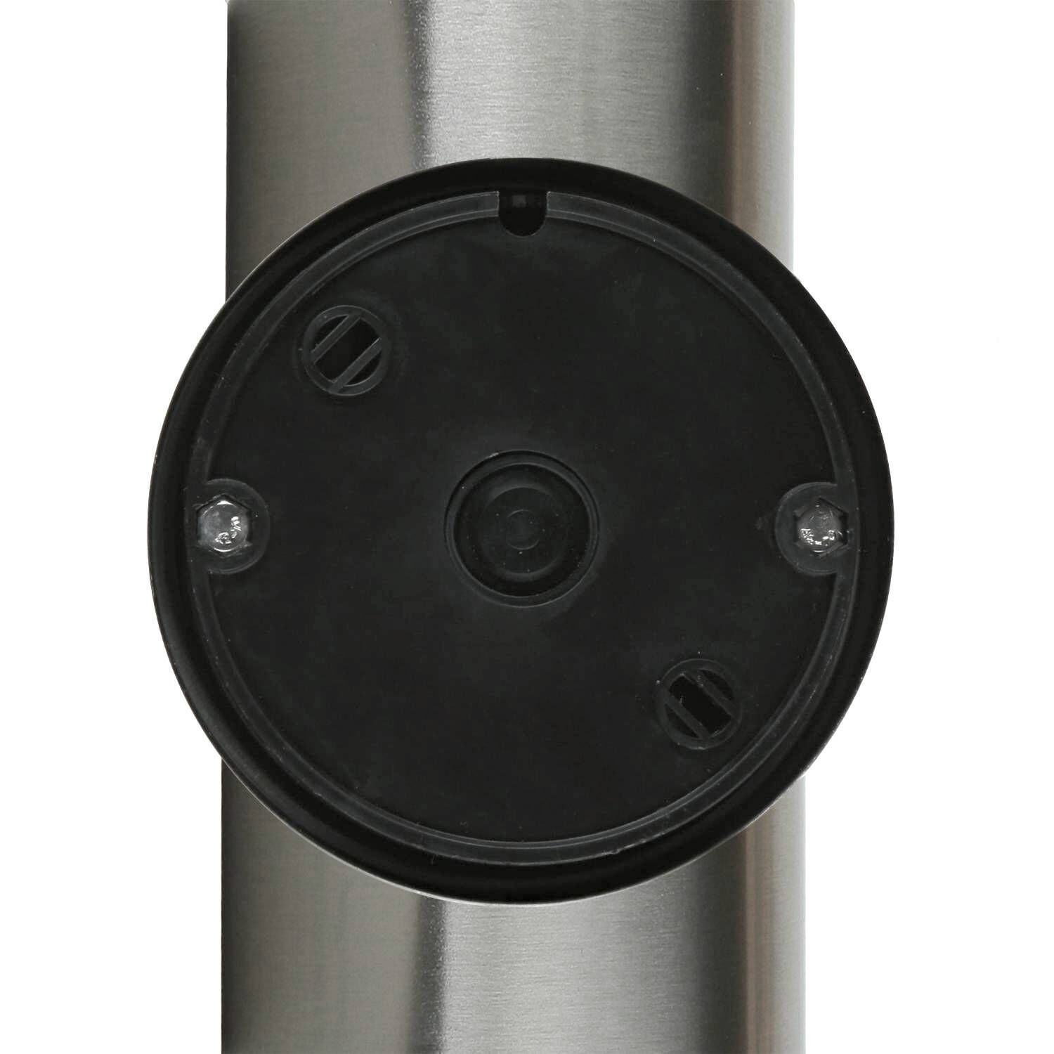 Außenwandleuchte Edelstahl GU10 IP44 H: 23 cm 2-flammig Elektronik, Sprecher