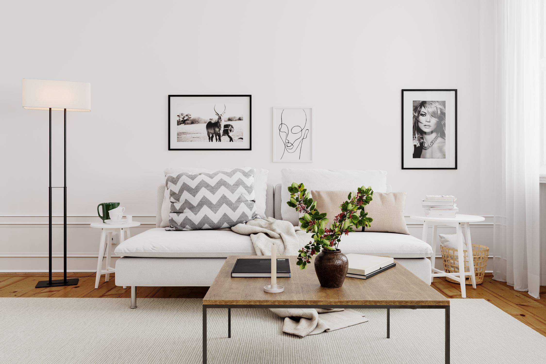 Lampe, Dekoration für Zuhause, Tabelle, Wohnzimmer, Kaffeetisch