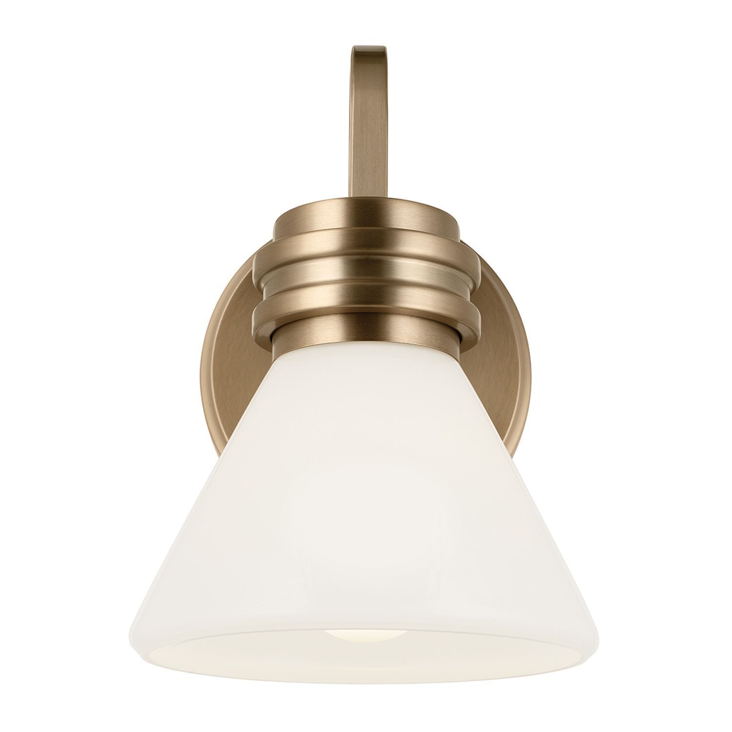 Lampe de salle de bain métal verre avec LED G9 IP44 24 cm de haut Leuchte, Lampe
