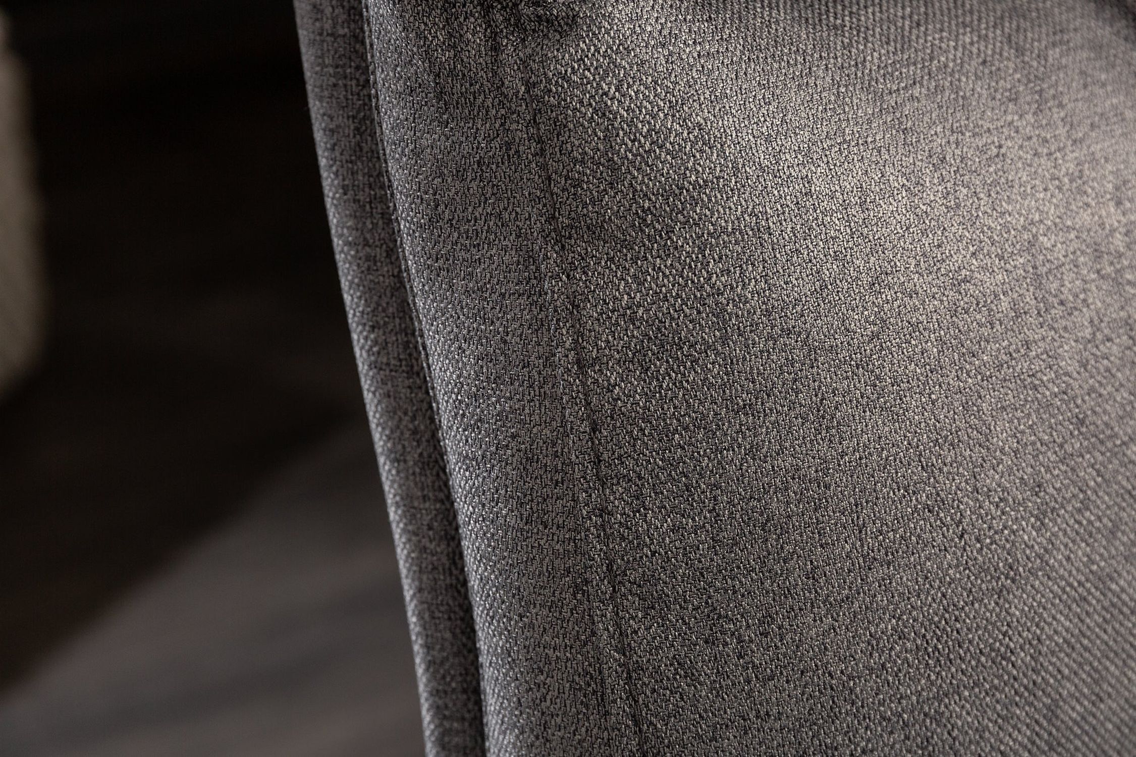 Chaise à bascule salle à manger gris noir en tissu métal Bekleidung, Hosen, Dekoration für Zuhause, Leinen, Jeans