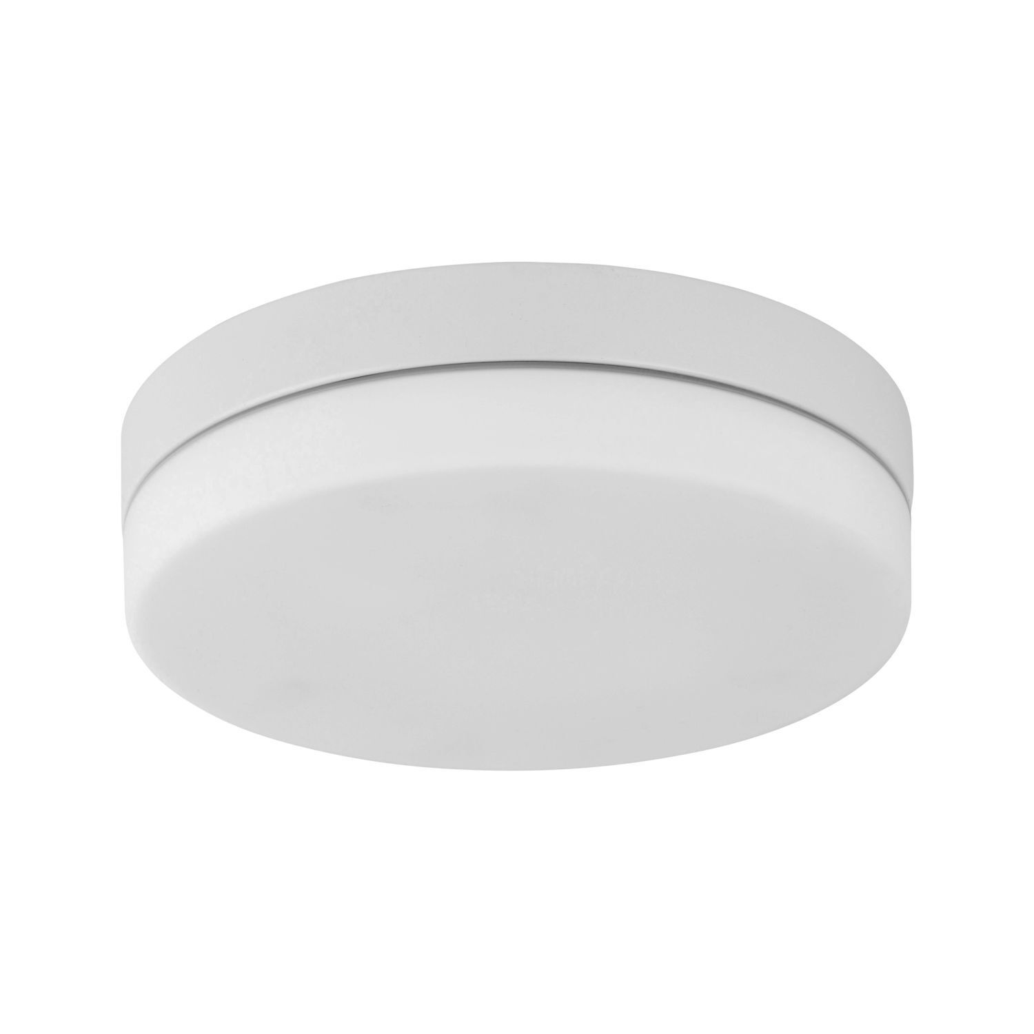 Plafonnier salle de bain rond Ø 29 cm IP44 salle de bain blanc E27