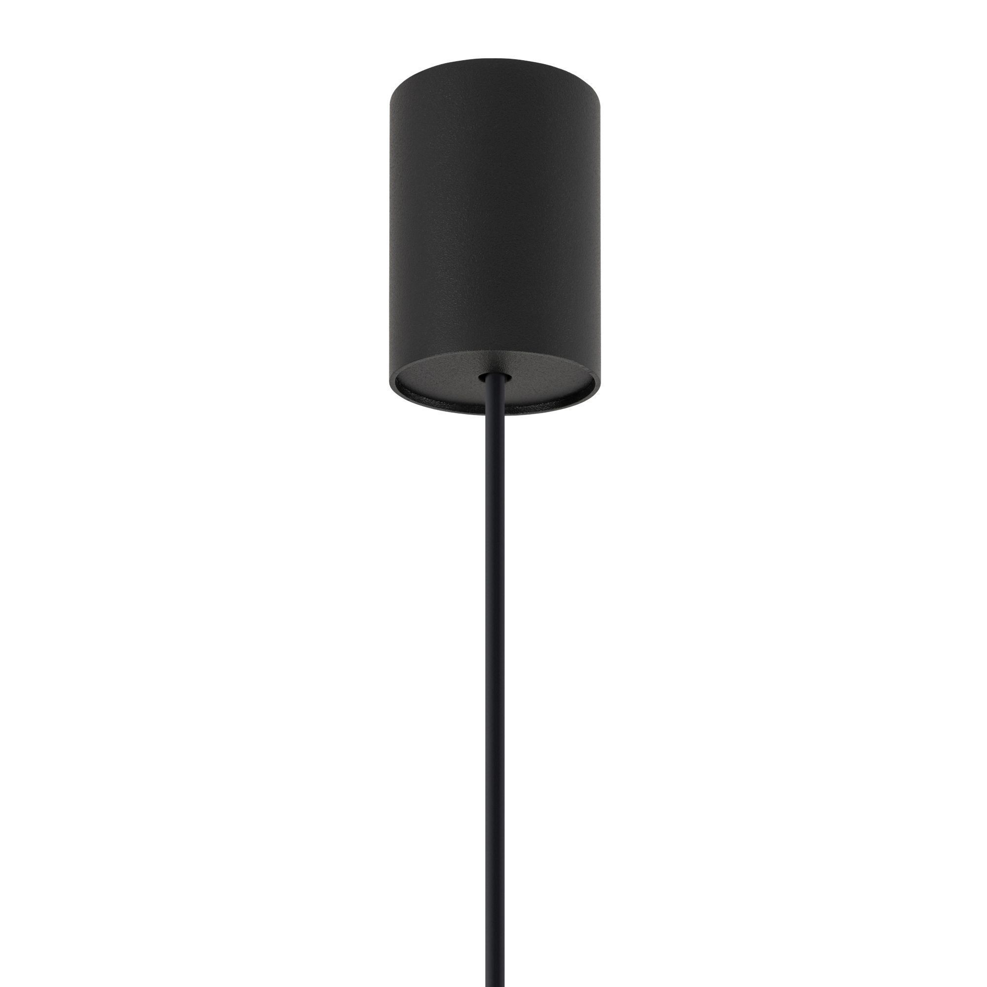 Wandleuchte, Stehleuchte, Schwarz, Bodenkabel, Kabelzug