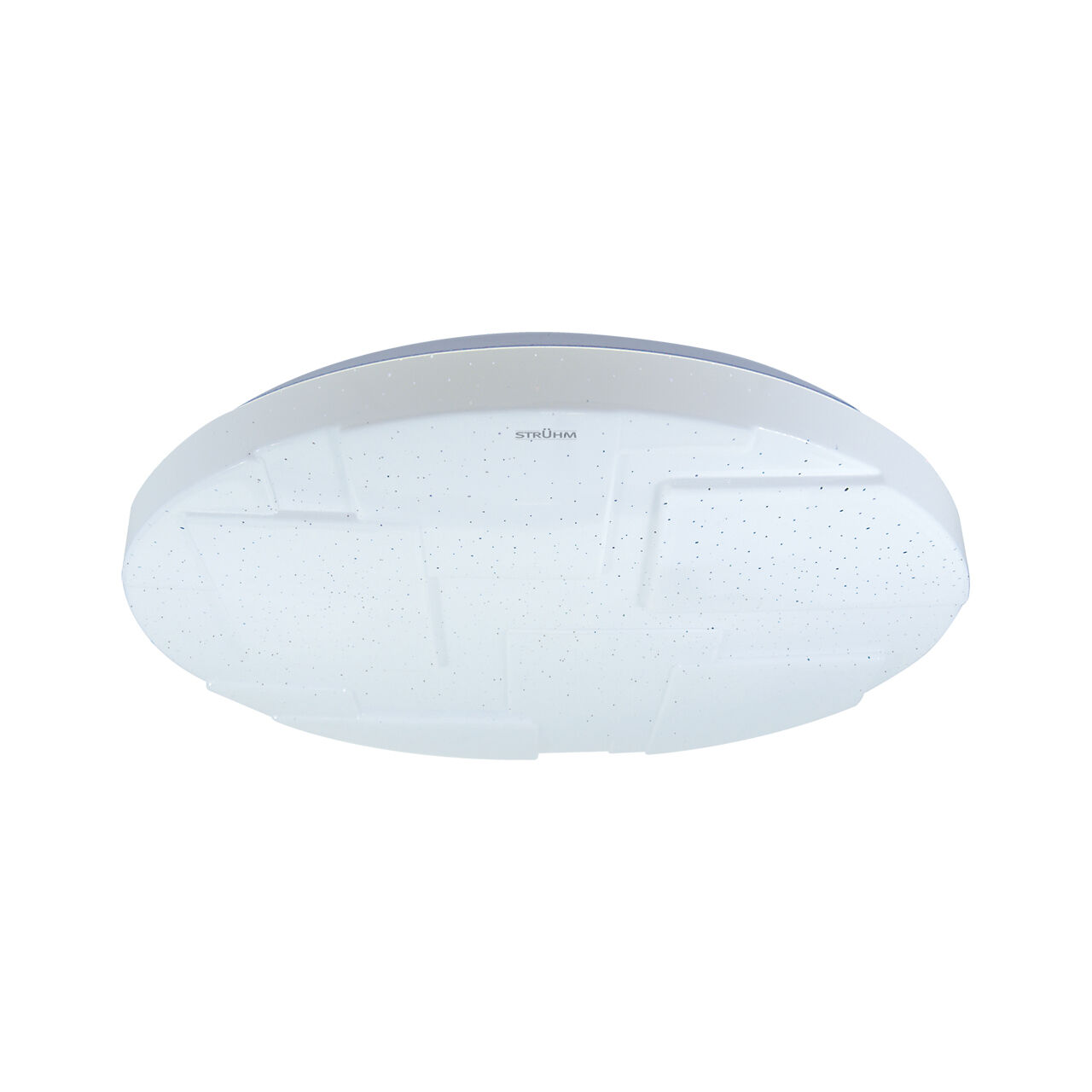 Lampe de plafonnier LED avec ciel étoilé IP44 D : 37 cm rond Blanc