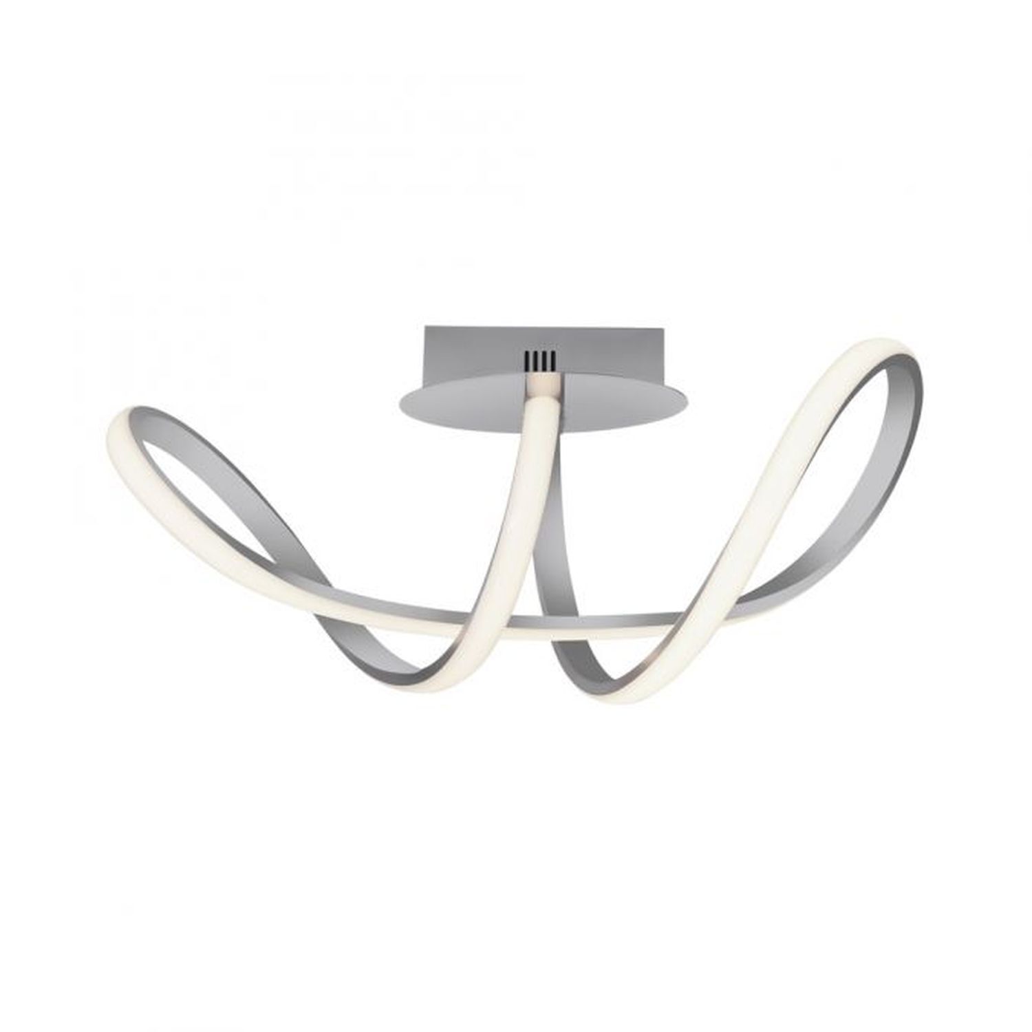 Lampe de plafonnier LED à intensité variable en aluminium 3000 K blanc chaud