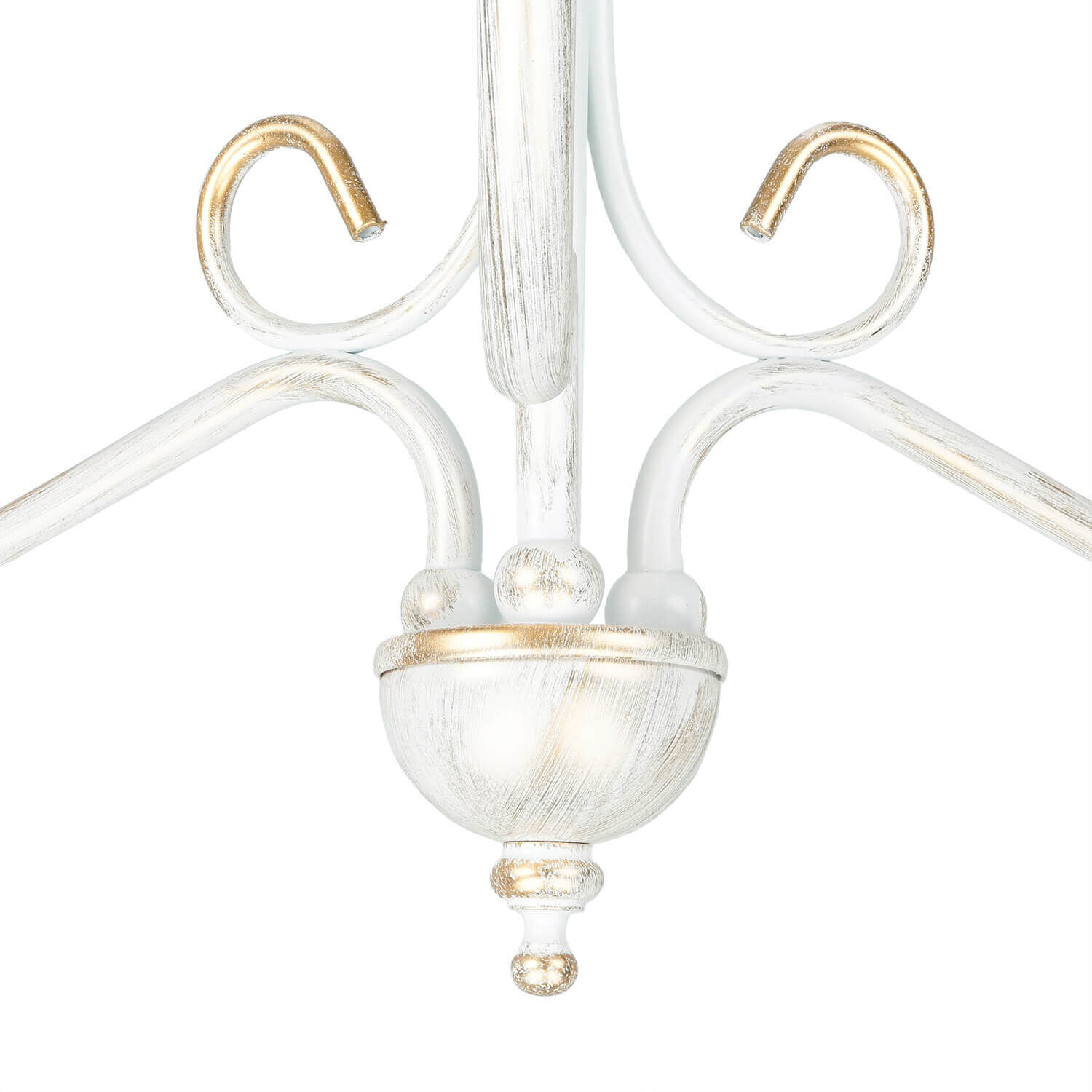 Lustre GANARA en or shabby motif baroque Leuchter, Lampe, Drinnen, Zimmer, Duscharmatur