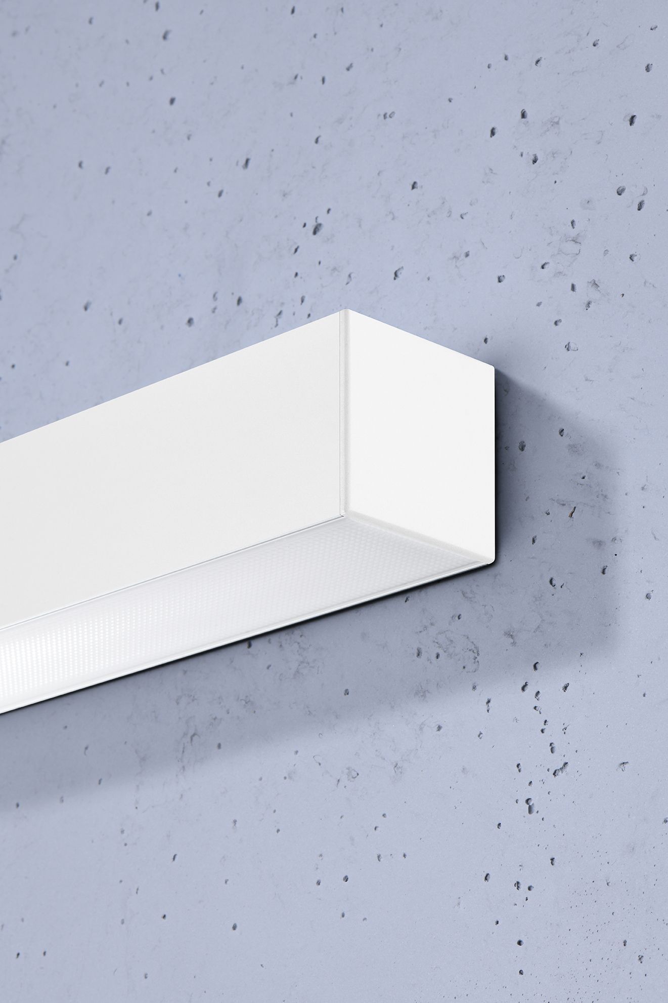LED Wandleuchte Downlight 150 cm lang 4000 K 4940 lm Weiß