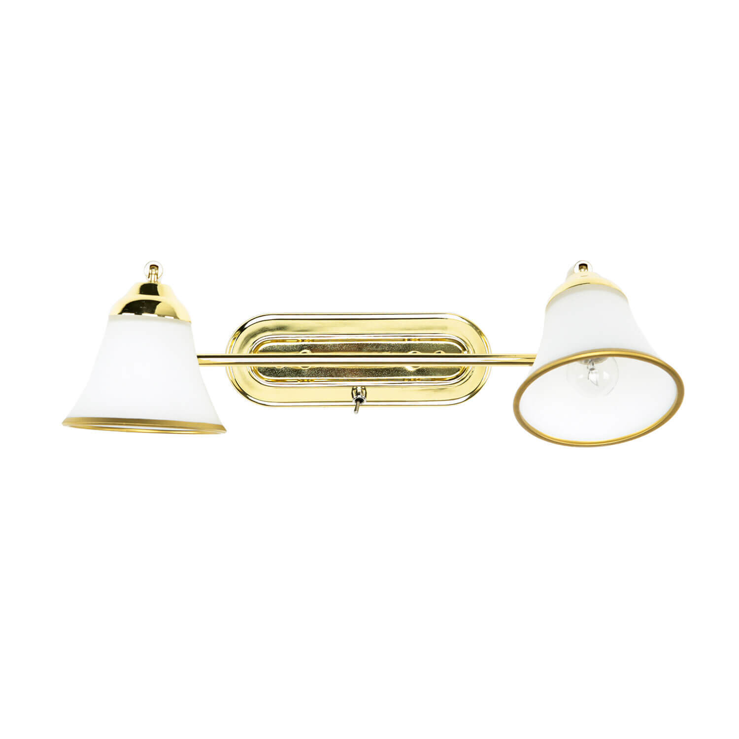 Badleuchte mit Schalter in Gold Jugendstil GRANDO Leuchte, Lampe