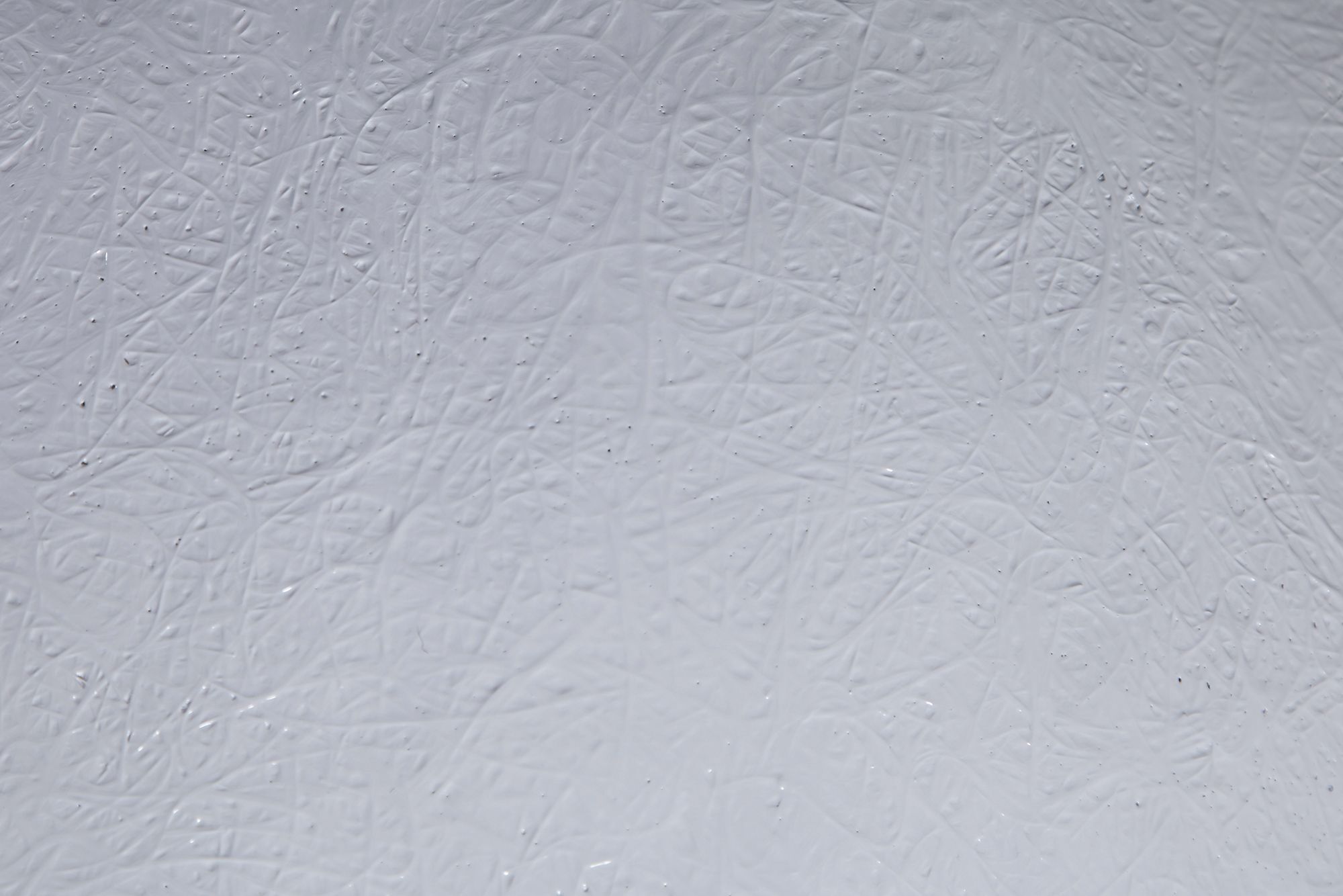 Wohnraumlampe rund Silber Modern Design Ø50cm Textur