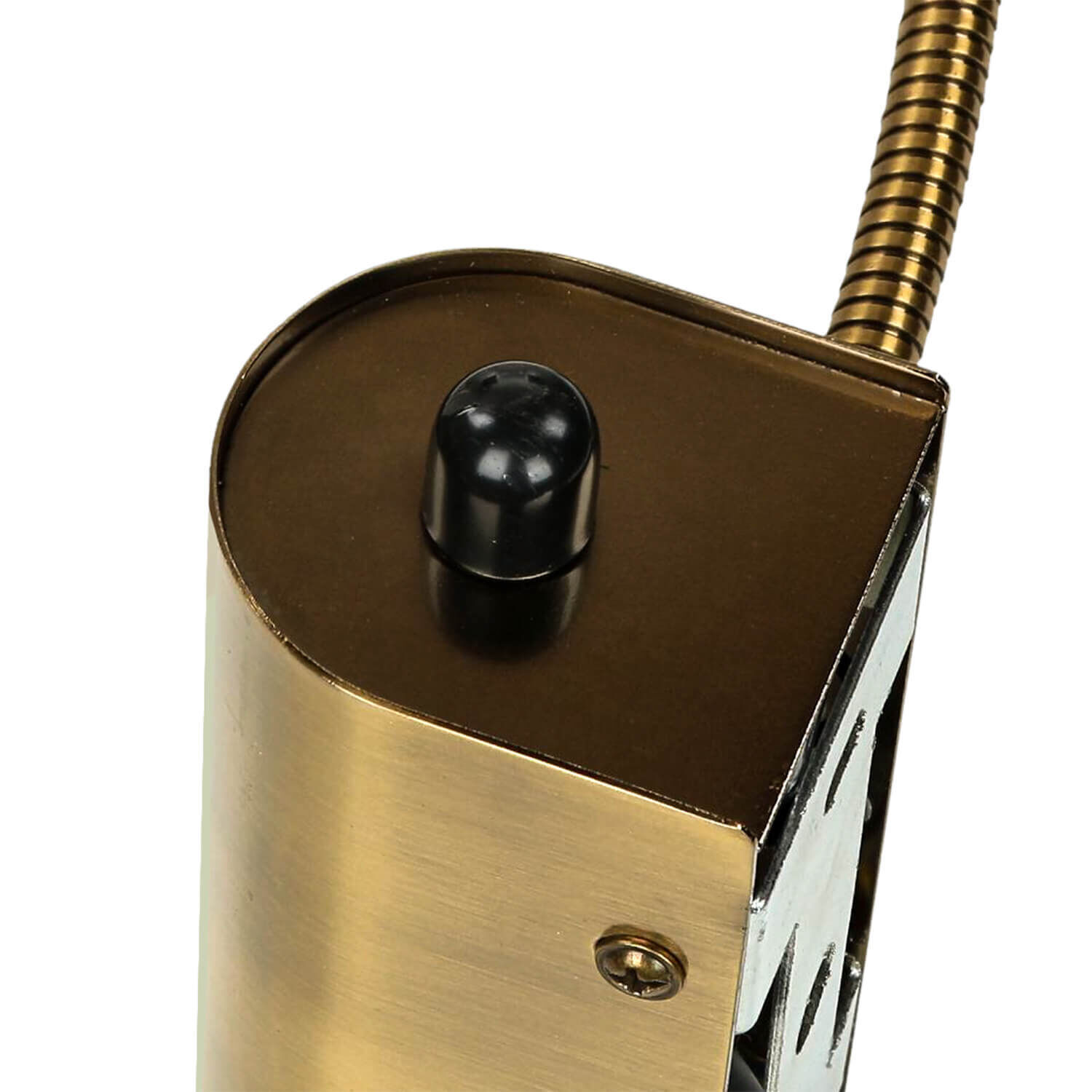LED Wandleuchte CURTIS in Altmessing