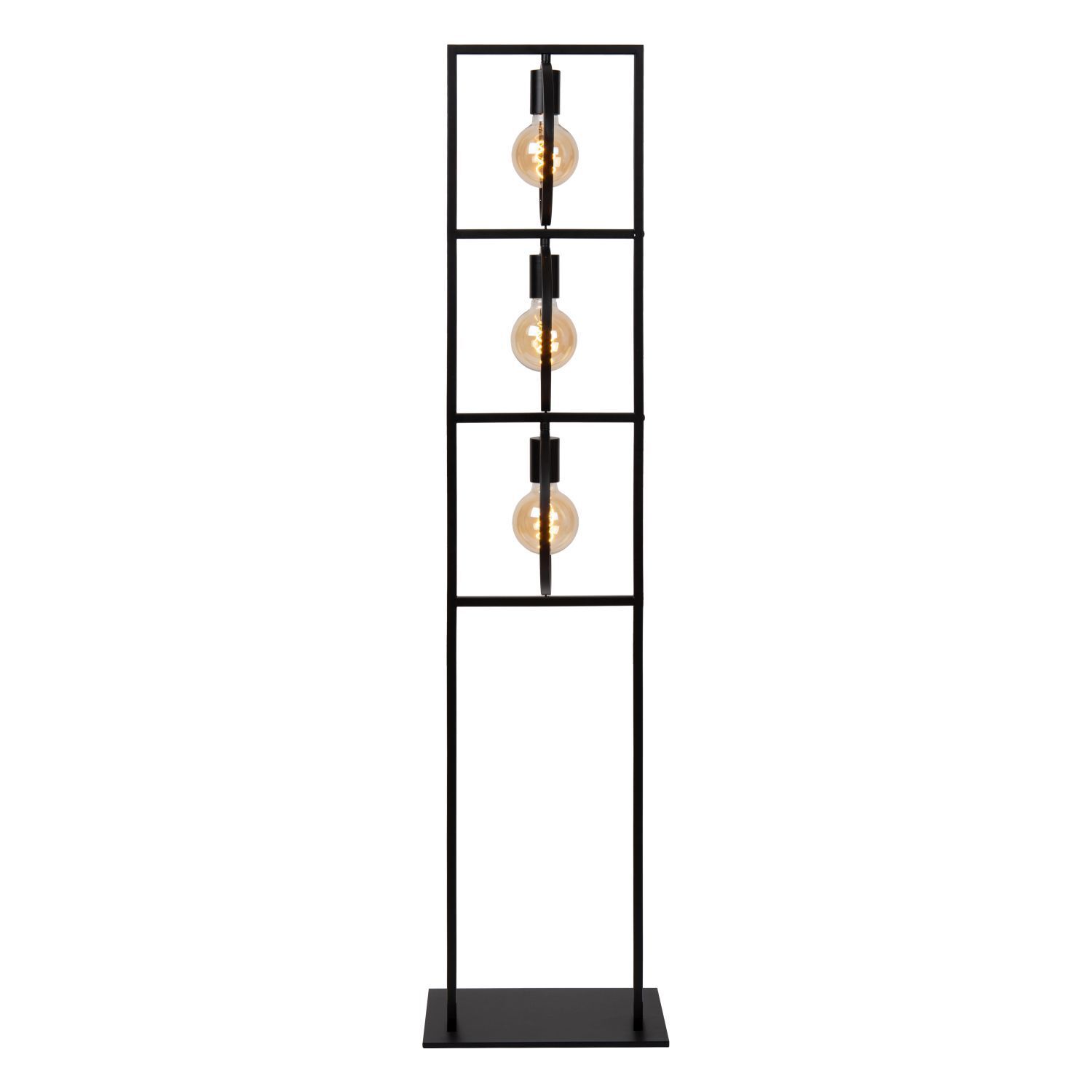 Stehlampe Schwarz E27 H:145 cm Vintage modern edel