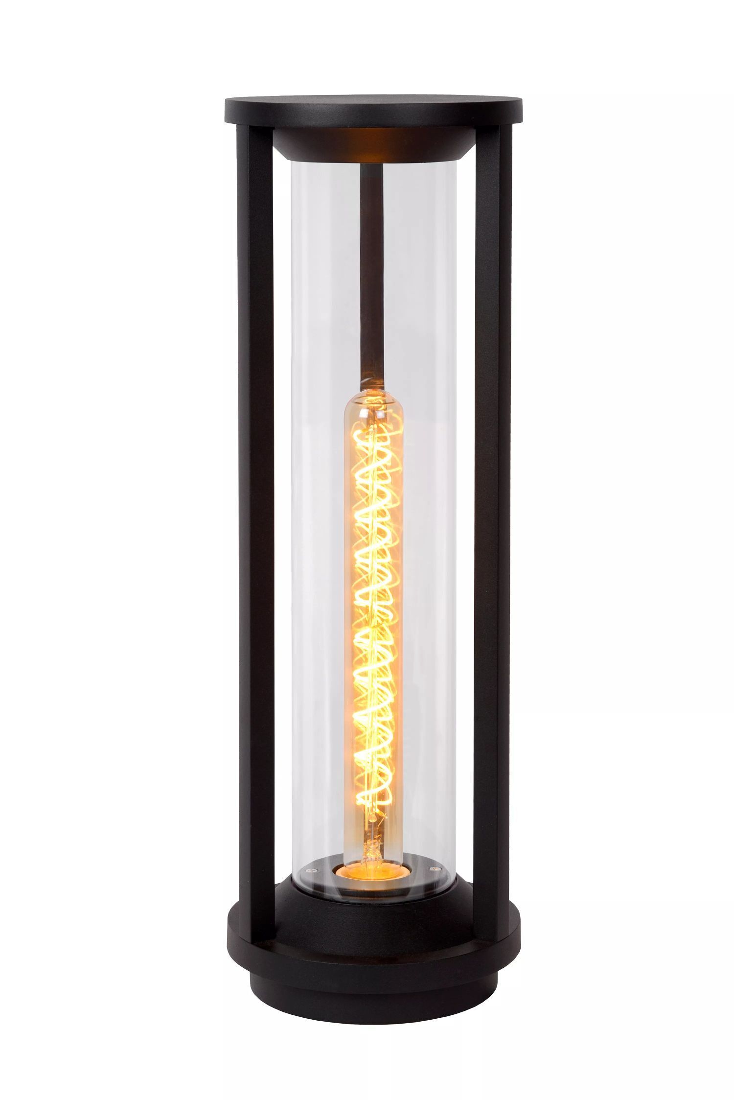 Wegeleuchte Aluminium Schwarz IP65 50 cm Garten Eingang Lampe, Postfach