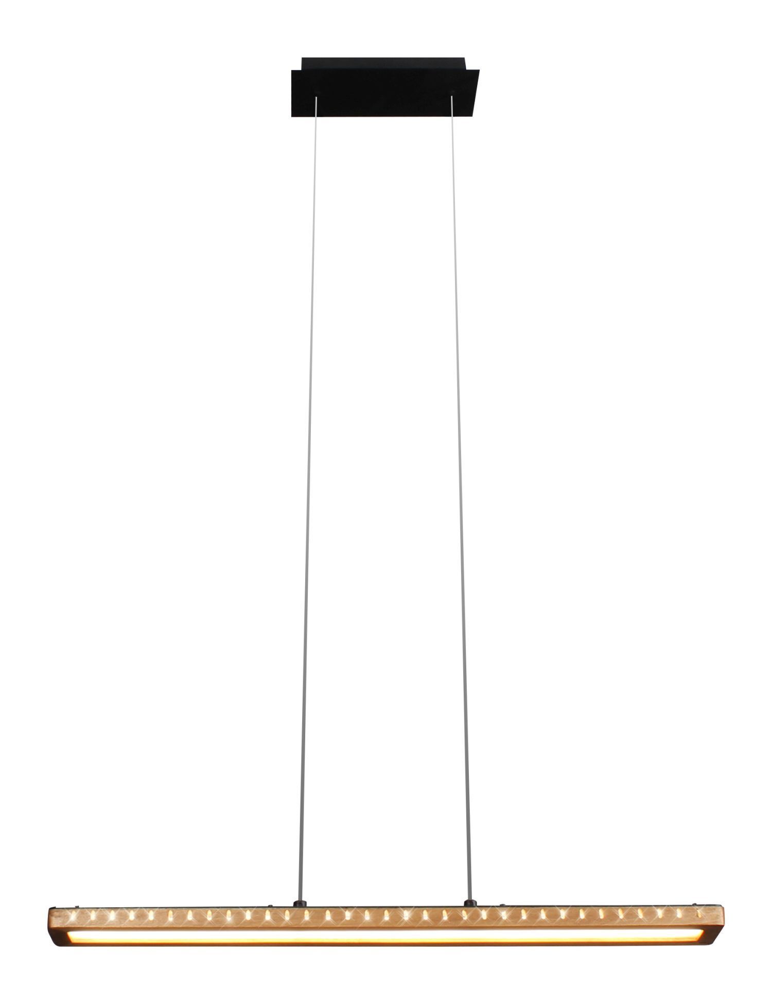 pendant light, linear pendant, LED bar, schwarze Leuchte, dimmbar
