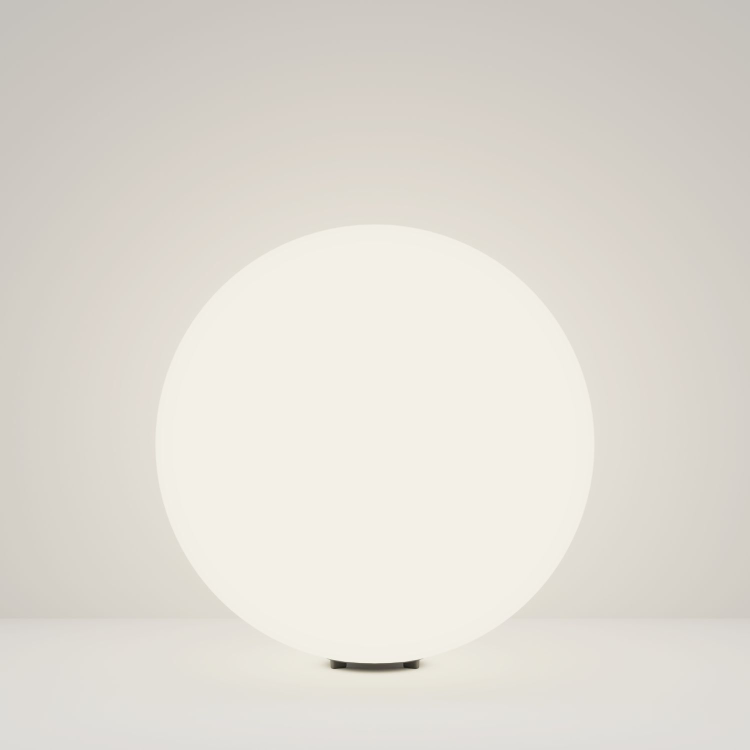 Lampe d'extérieur avec piquet de terre E27 IP54 49 cm Gris Blanc rond Lampe