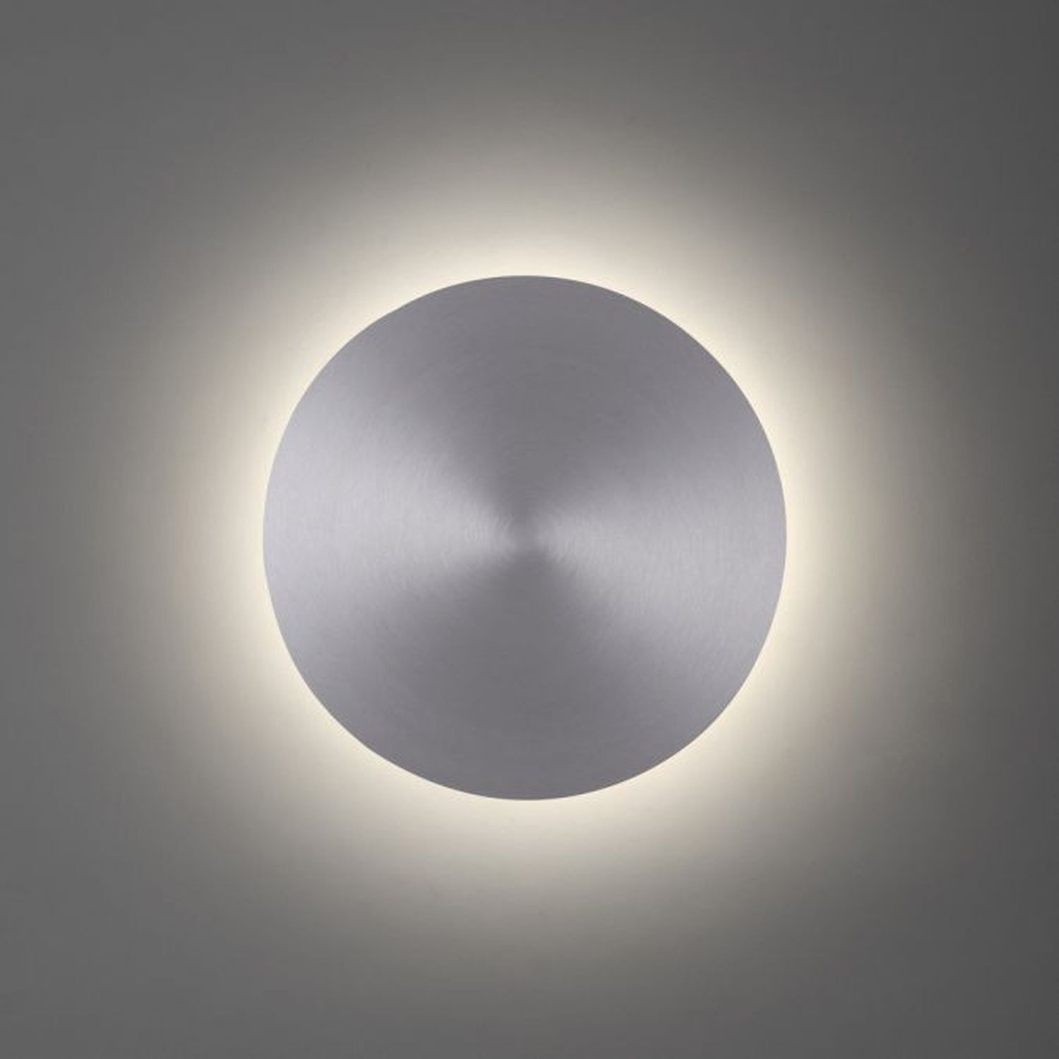 Dimmbare LED Akku Wandlampe Fernbedienung 1 W in Silber Beleuchtung, Sphäre