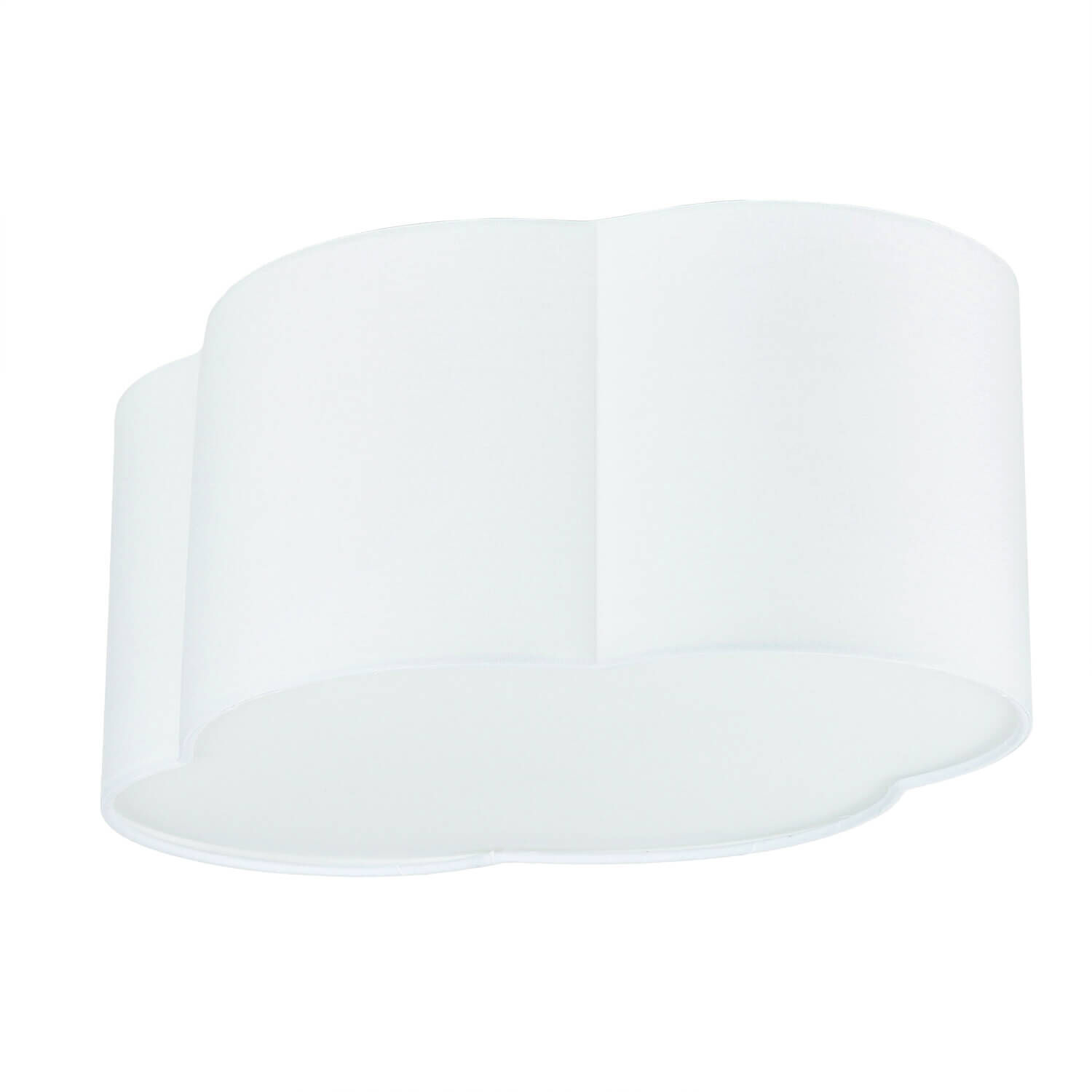 Weiße Deckenleuchte Stoff WOLKI Kinder Wolkenlampe Deckenleuchte