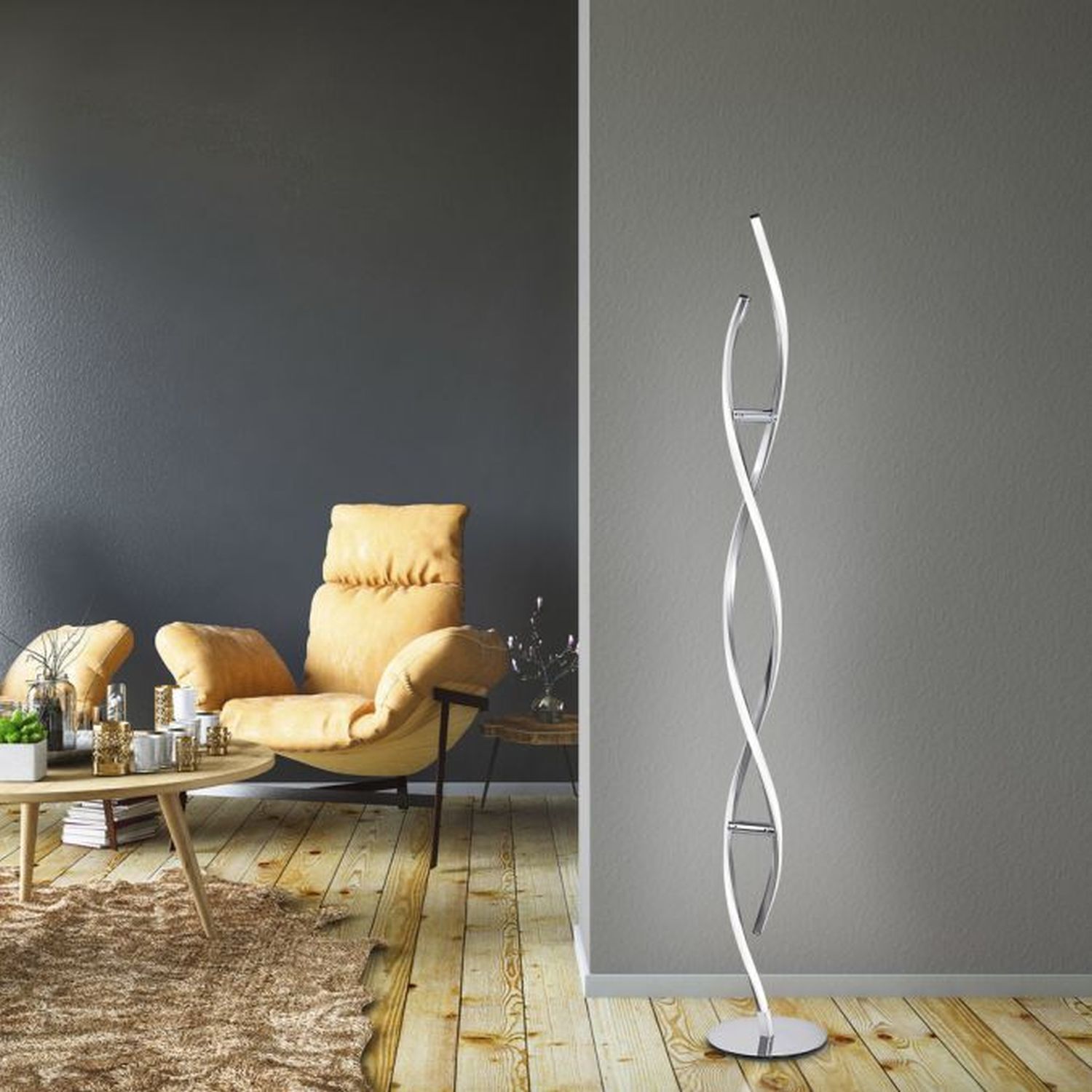 Lampe, Stehlampe, Mobiliar, Stuhl