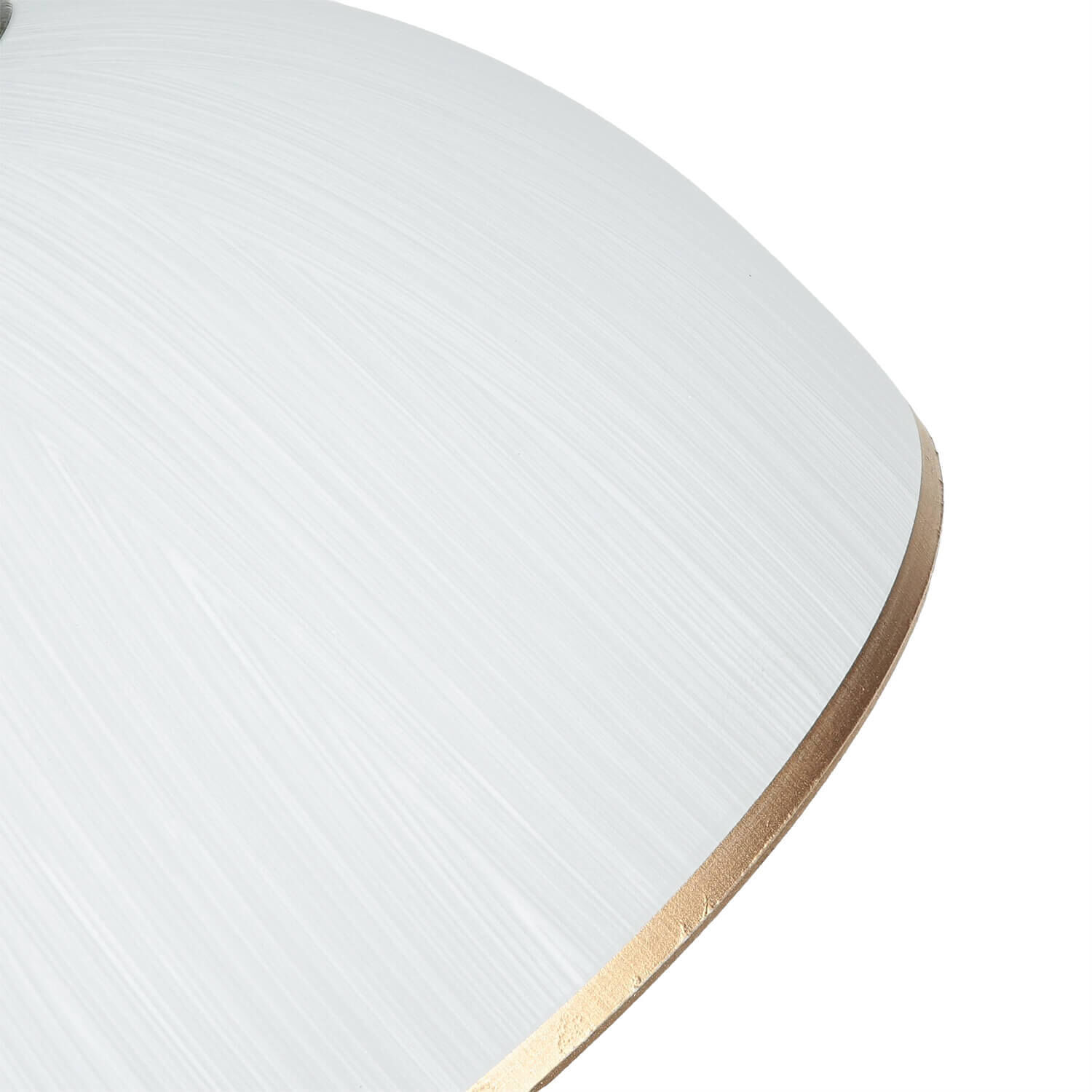 Wandleuchte Jugendstil in Weiß Gold Wohnzimmer Flur Lampe, Lampenschirm