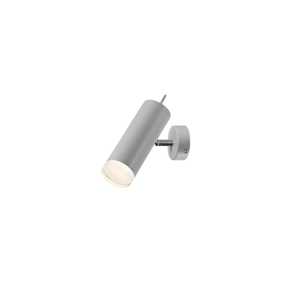 Spot à monter, orientable, argenté Aluminium rond
