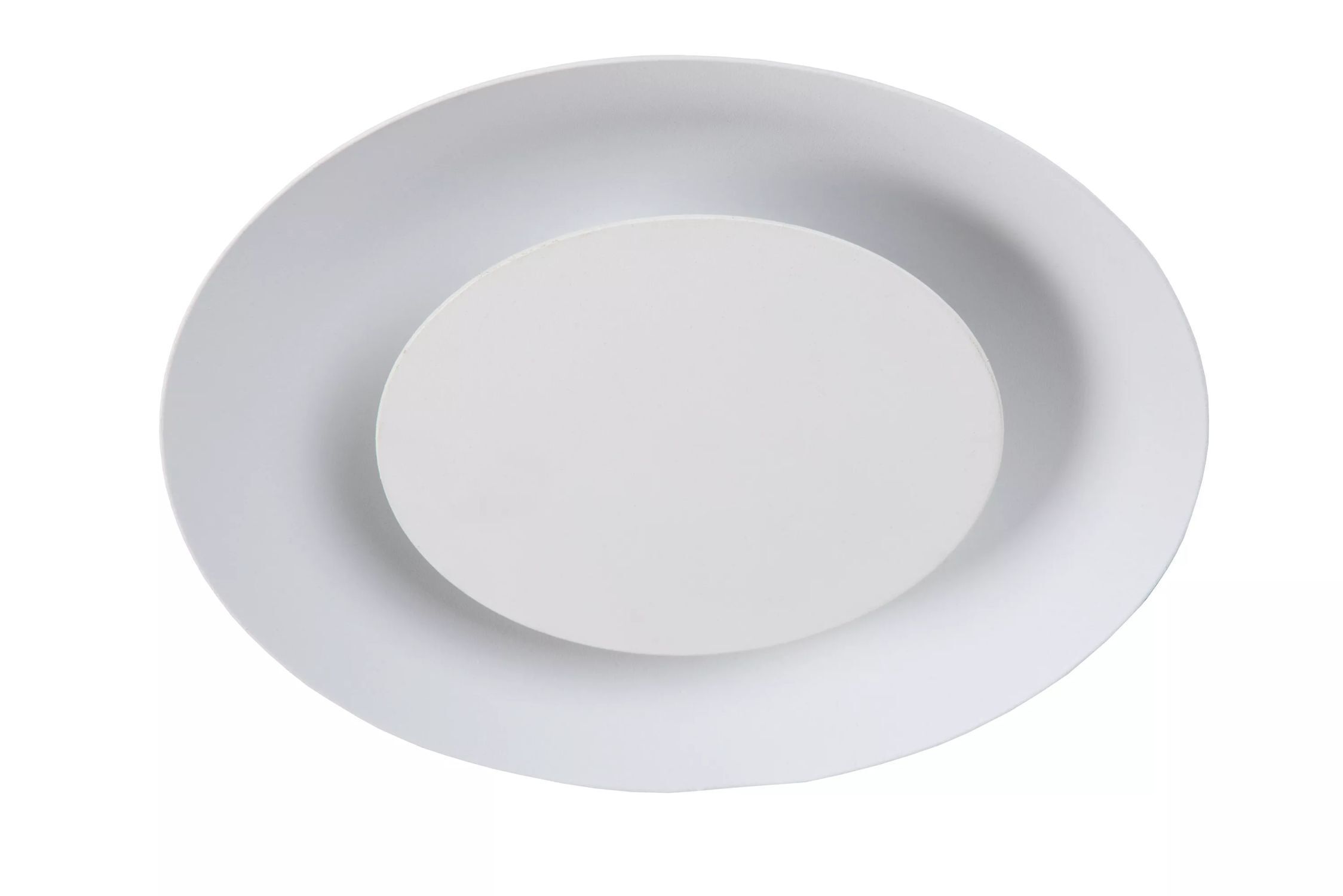 LED Deckenleuchte Metall Weiß Ø21 cm indirekt 2700 K