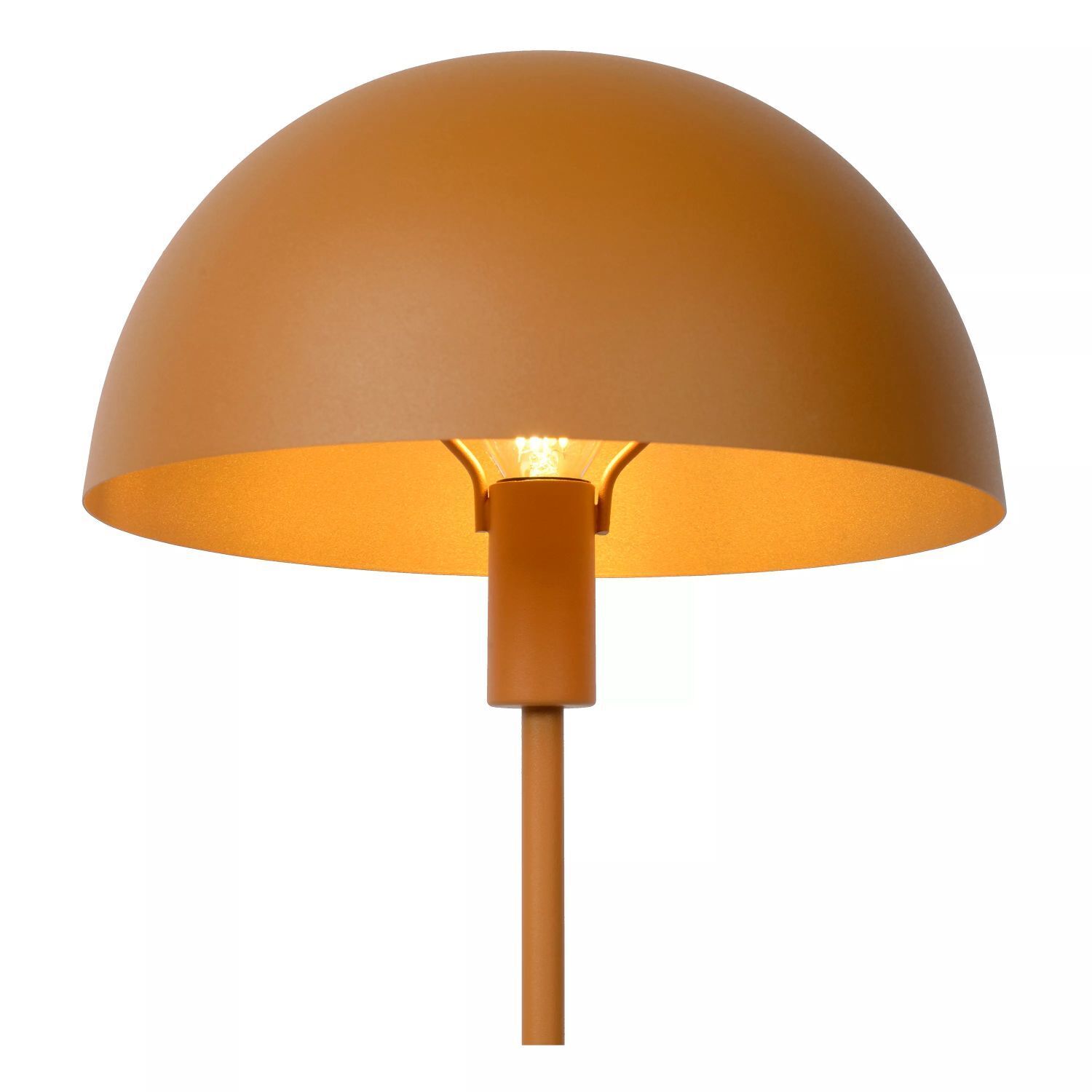 Gelbe Tischleuchte Metall indirekt E14 40 cm Industrie Lampe, Lampenschirm