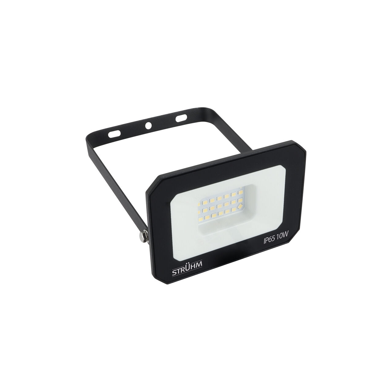 LED-Spotlight, IP65, 10W, schwarz, rechteckig