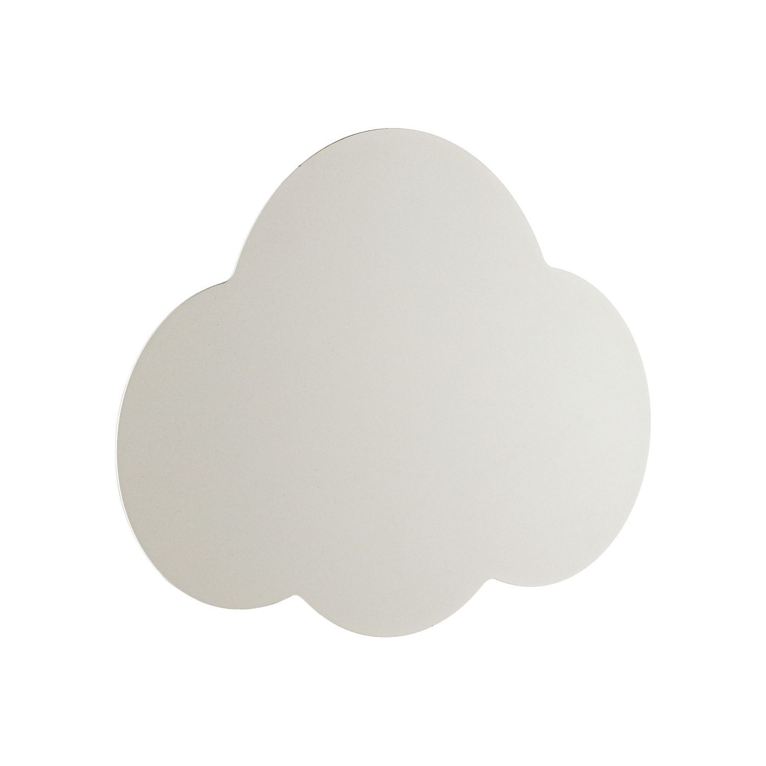 Lampe nuages enfants Beige L : 38 cm 2x G9 plat Métal