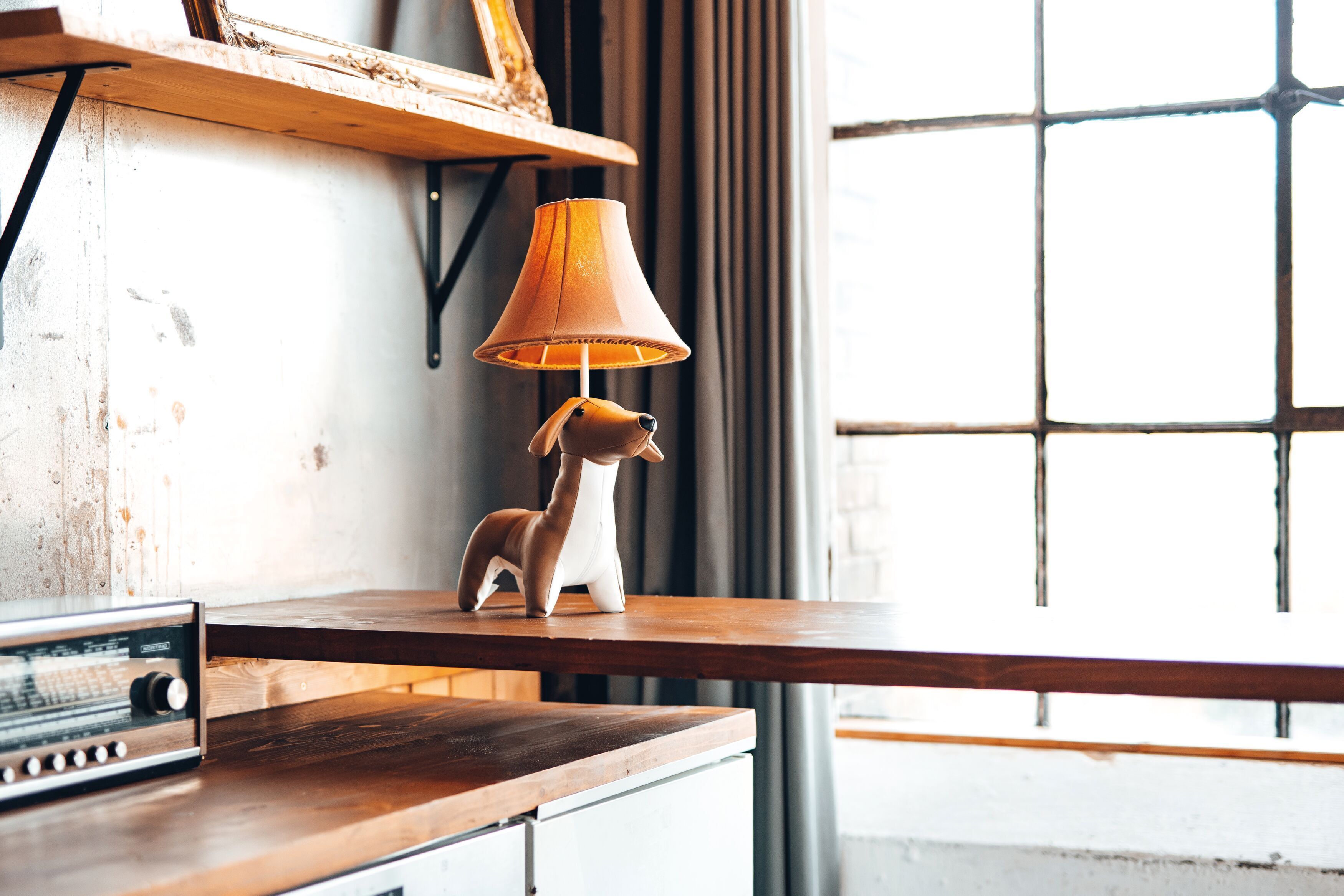 Lampe, Drinnen, Innenarchitektur, Tischlampe