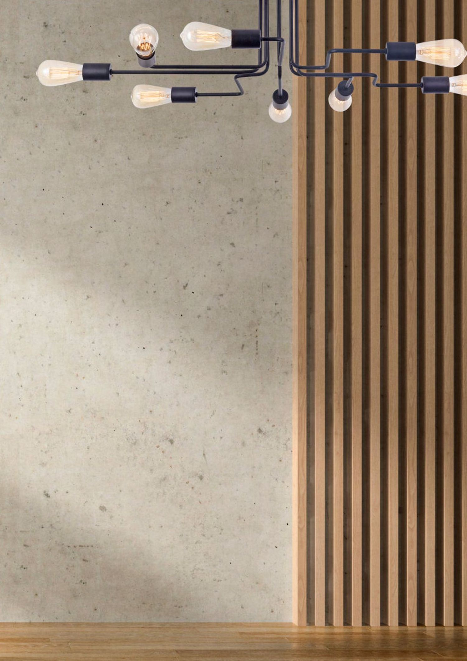 Drinnen, Innenarchitektur, Holzpaneele, Lampe