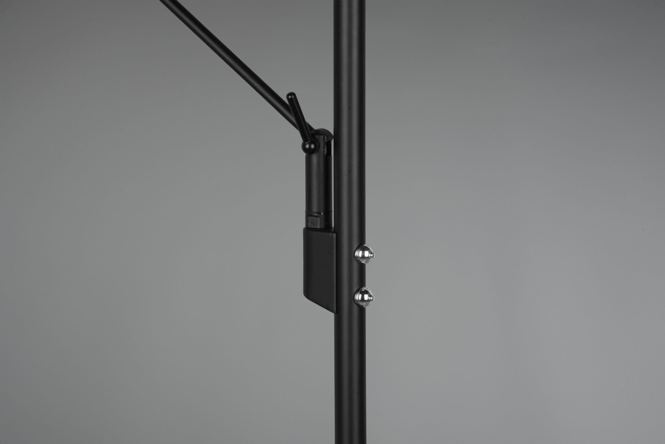 Dimmbare LED Stehlampe flexibel 180 cm Schwarz Lesen Elektrisches Gerät, Mikrophon, Beleuchtung