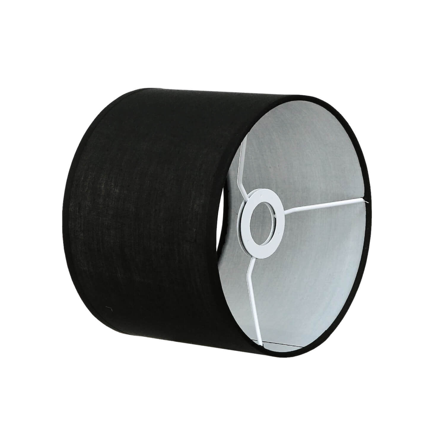 Schwarzer Lampenschirm Stoff für E14 Tischlampe Schwarzer Lampenschirm Stoff für E14 Tischlampe