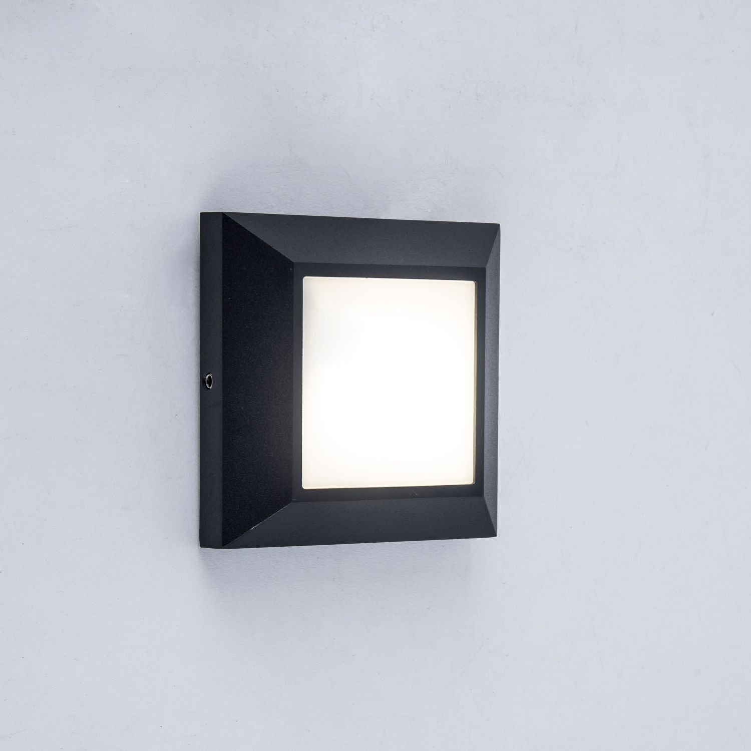 Applique extérieure LED aluminium IP54 4 W 3000 K noir